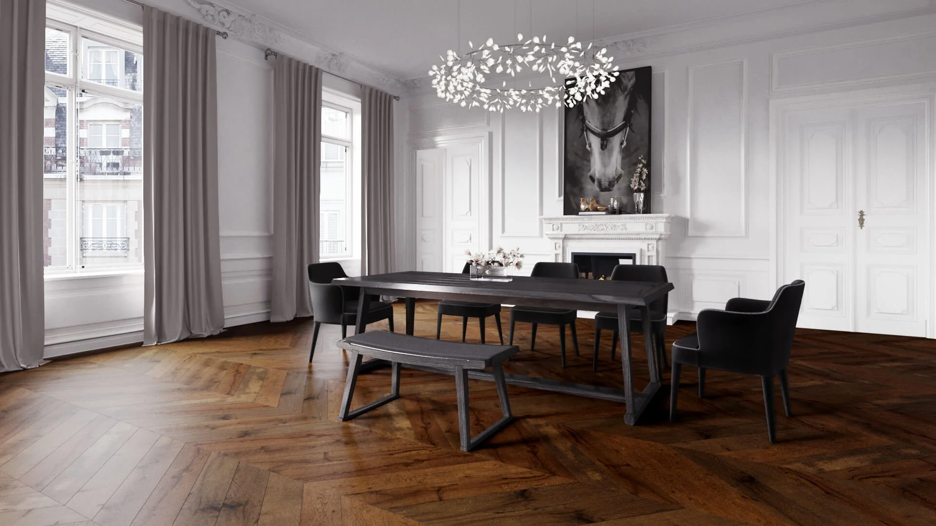 suelos de madera recuperados tipos de madera en madera de roble francés y pino melis americano.