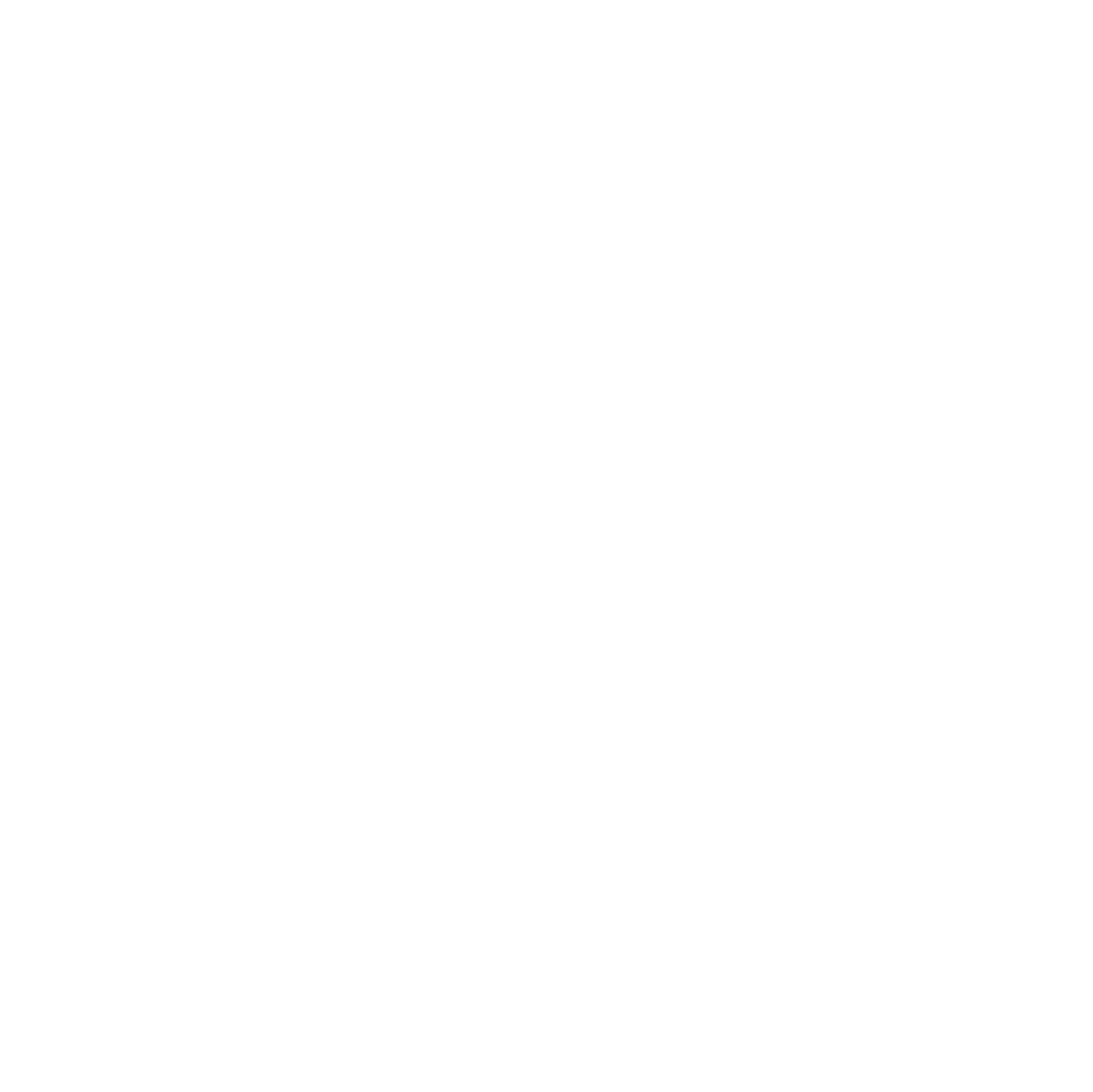 Diseño geométrico en líneas blancas formando un patrón de flechas en un fondo negro.