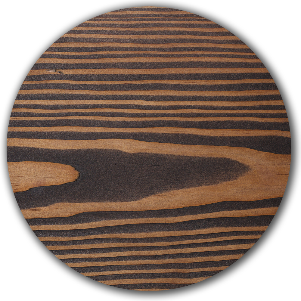 Tinte chocolate con aceite.