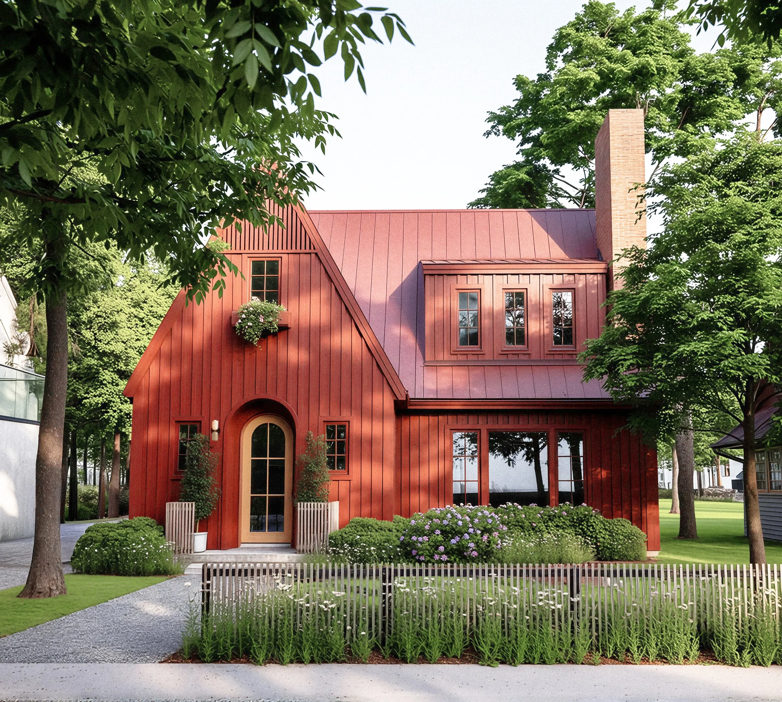 Riverside Residence Front Elevation