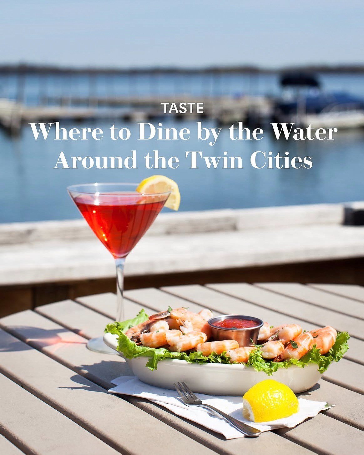 "As the dog days of Summer stretch in front of us, we're all looking for a little reprieve. Stop by one of the lakeside patios and riverfront restaurants we've rounded up for a cool breeze and view in the metro, or at spots just a quick drive aw