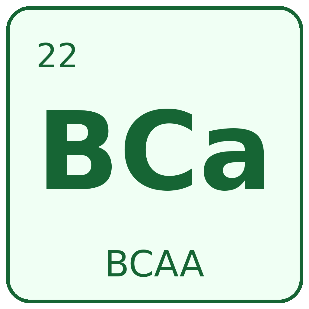 BCAA (Branched-Chain Amino Acids)
