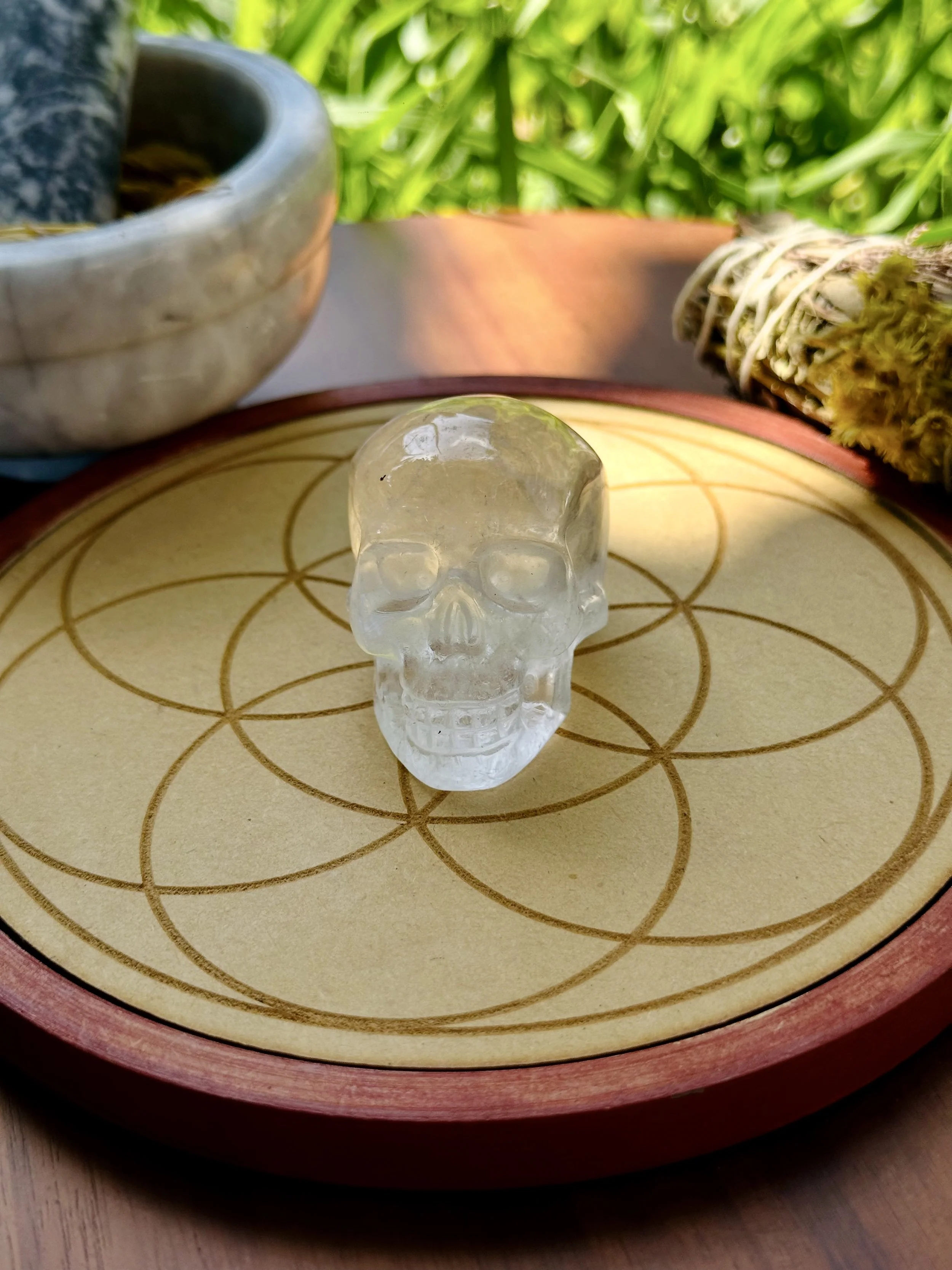 Clear Quartz Skull 💀