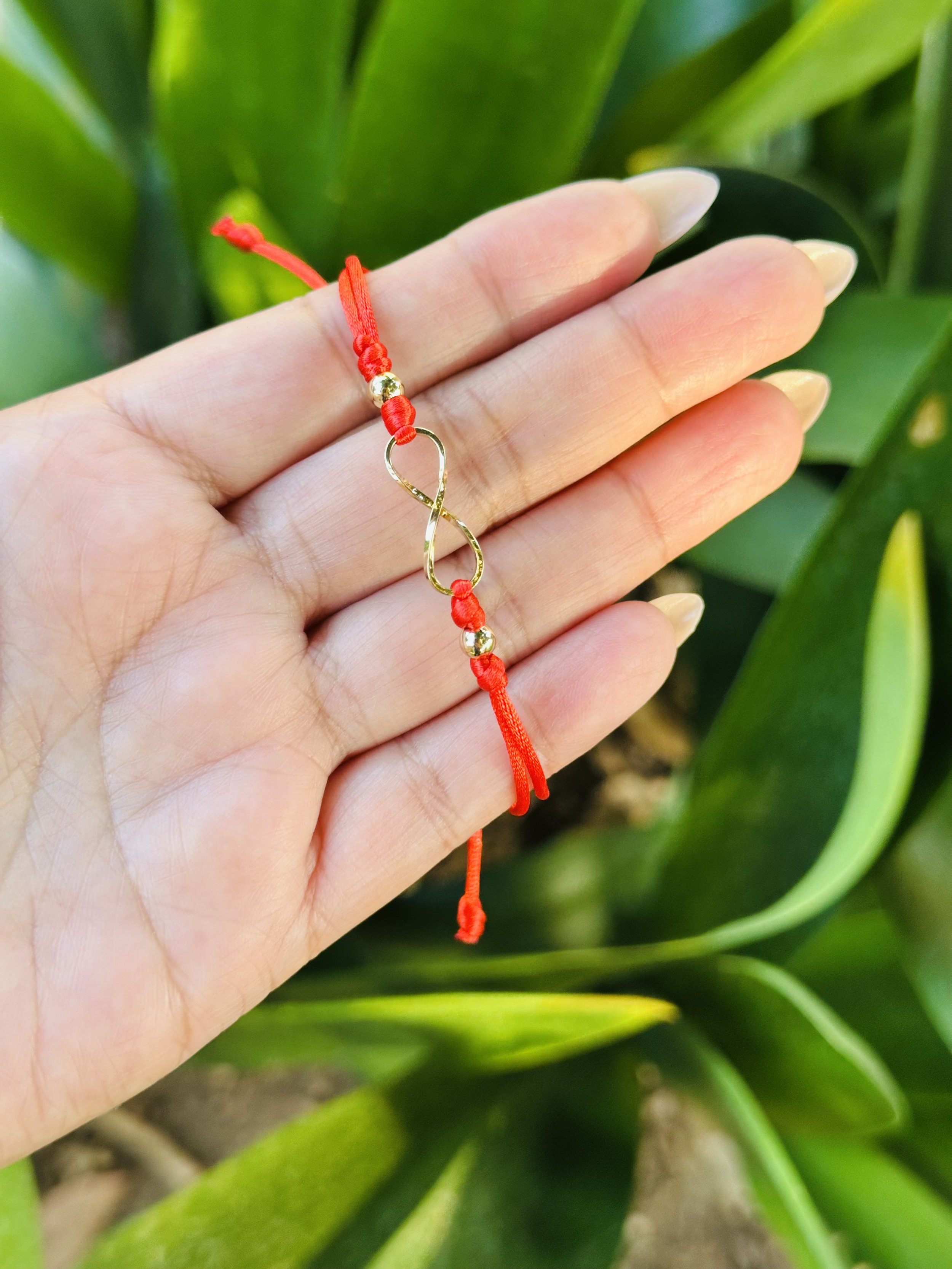 Infinity Cord Bracelet (14K Gold Plated)