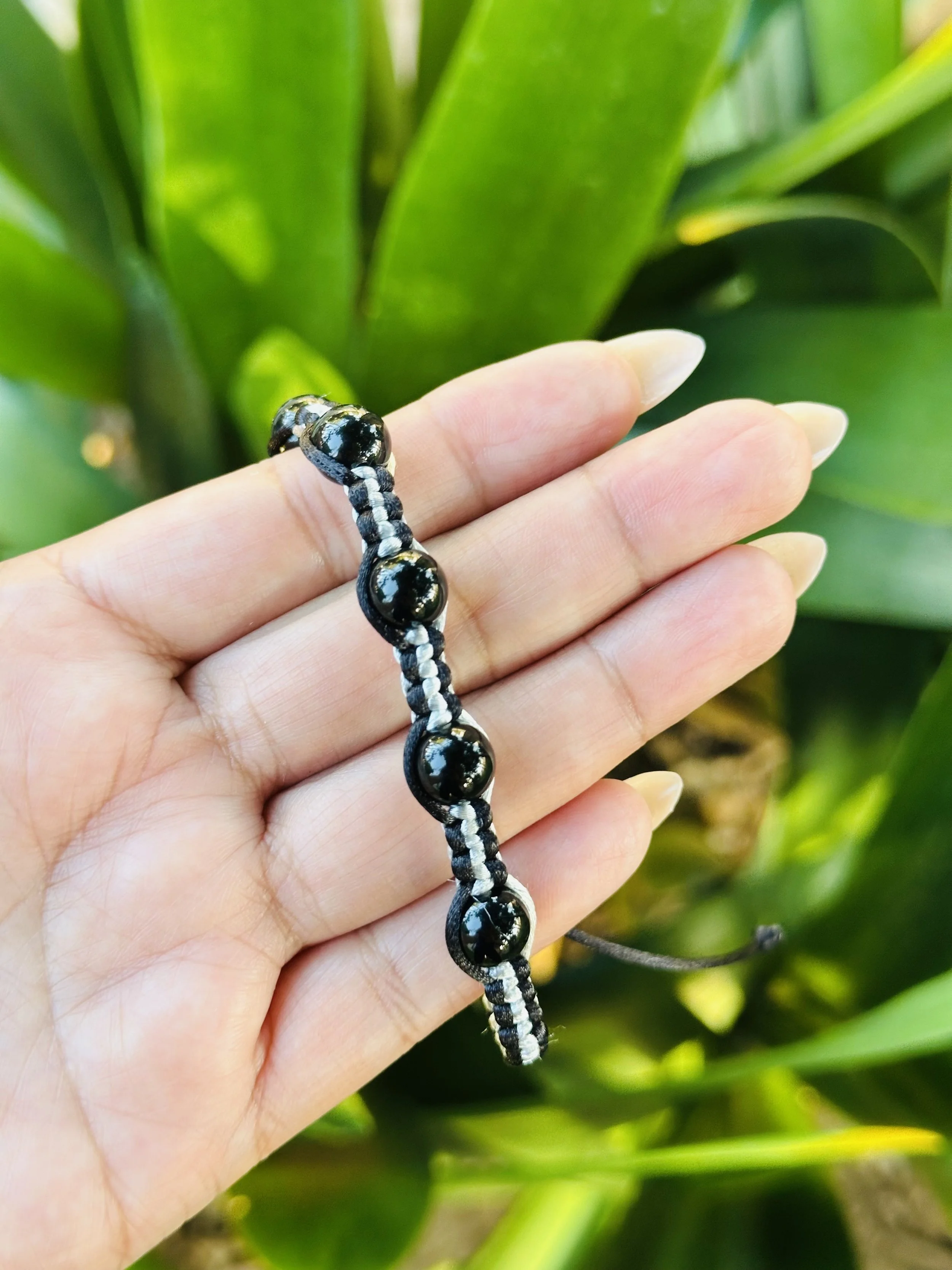 Onyx Cord Bracelet