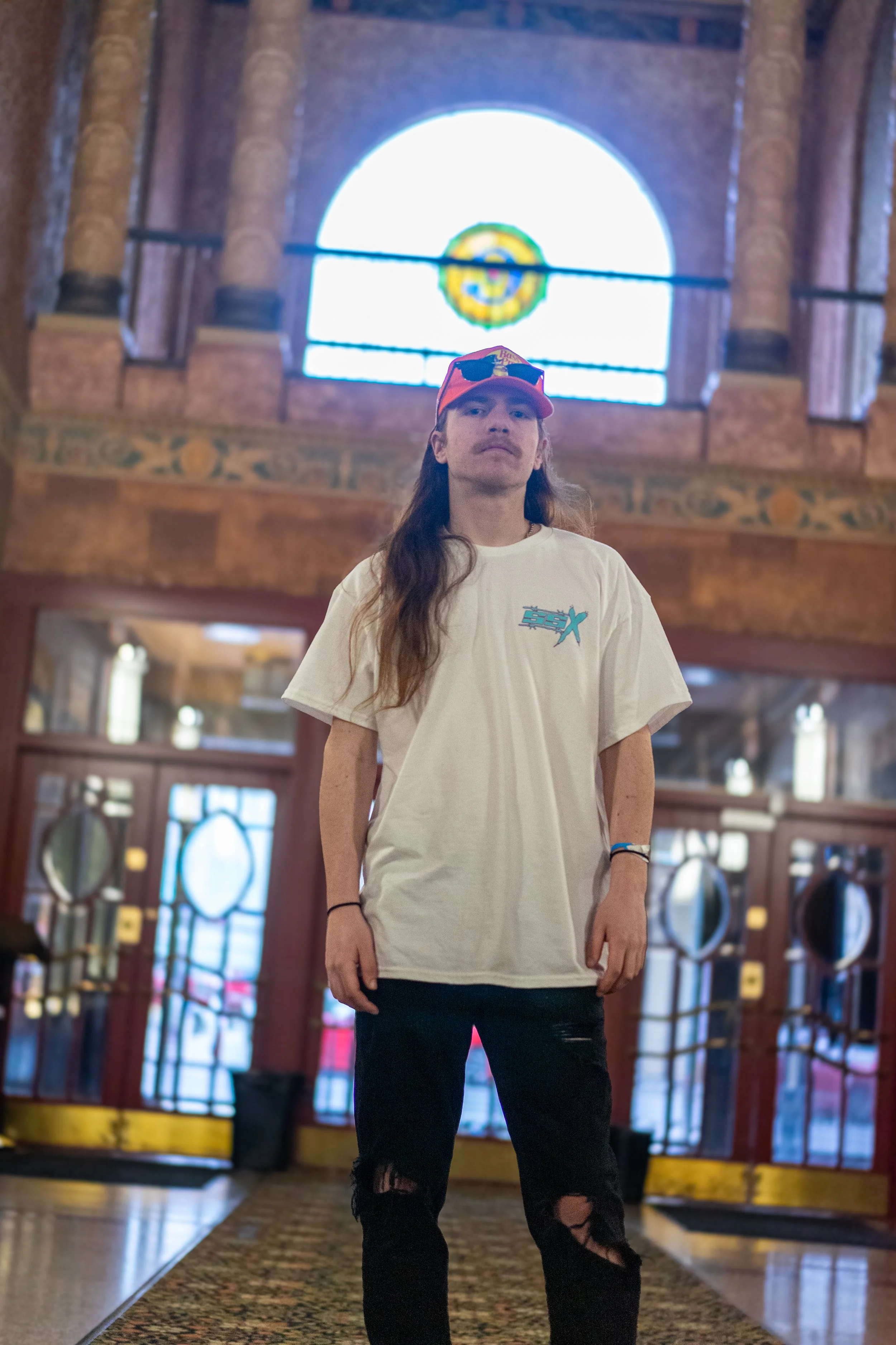 SSX time to run shirt WHITE