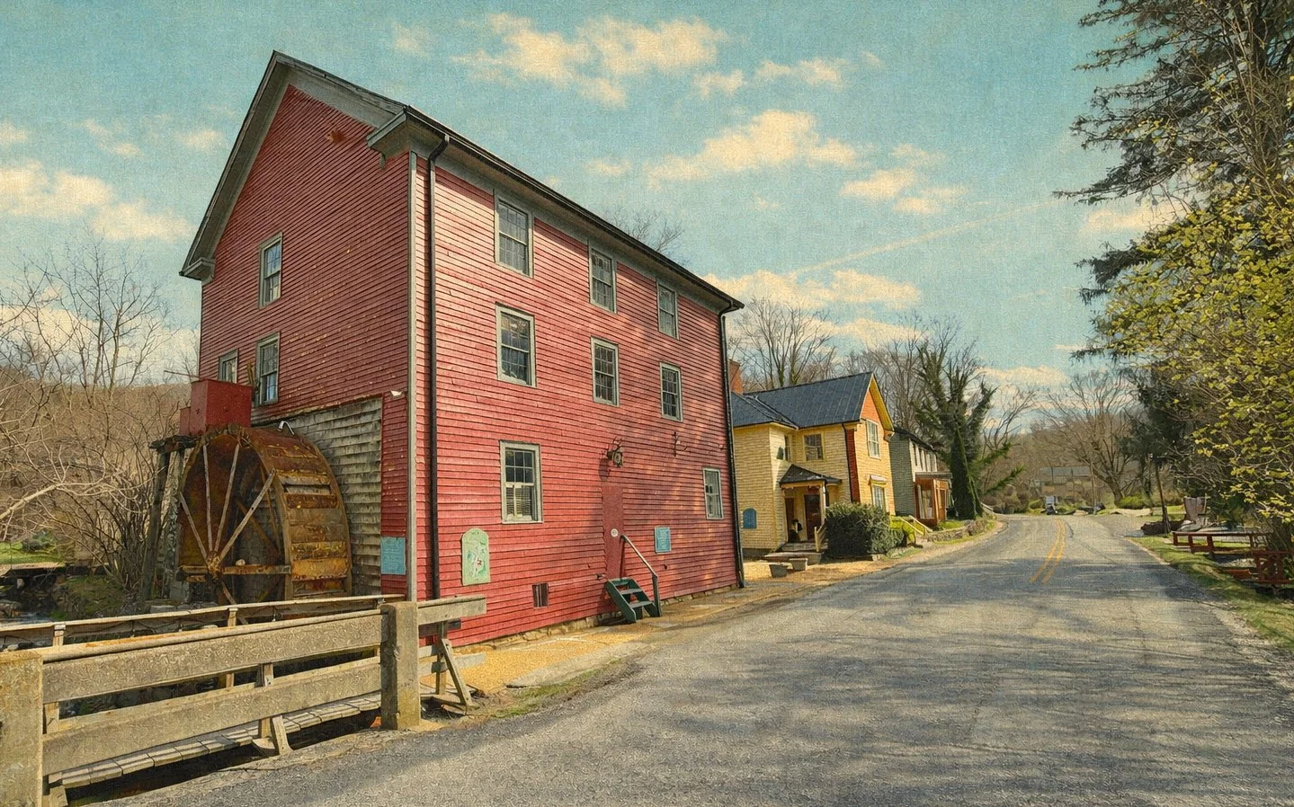 WARM SPRINGS AND WEST WARM SPRINGS HISTORIC DISTRICT — Preservation Bath coordinated and helped fund the Cost Share survey of Warm Springs and West Warm Springs leading to the establishment of a State and Federal Historic District allowing owners of 