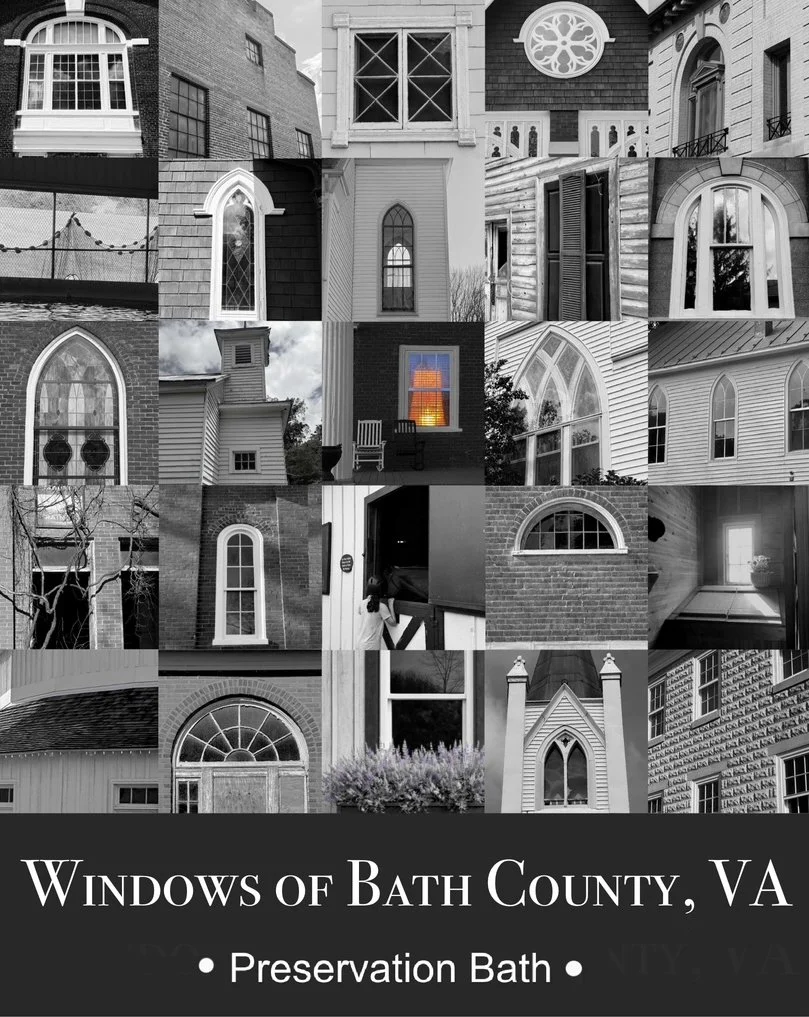 UNFRAMED — Windows of Bath County, VA Poster