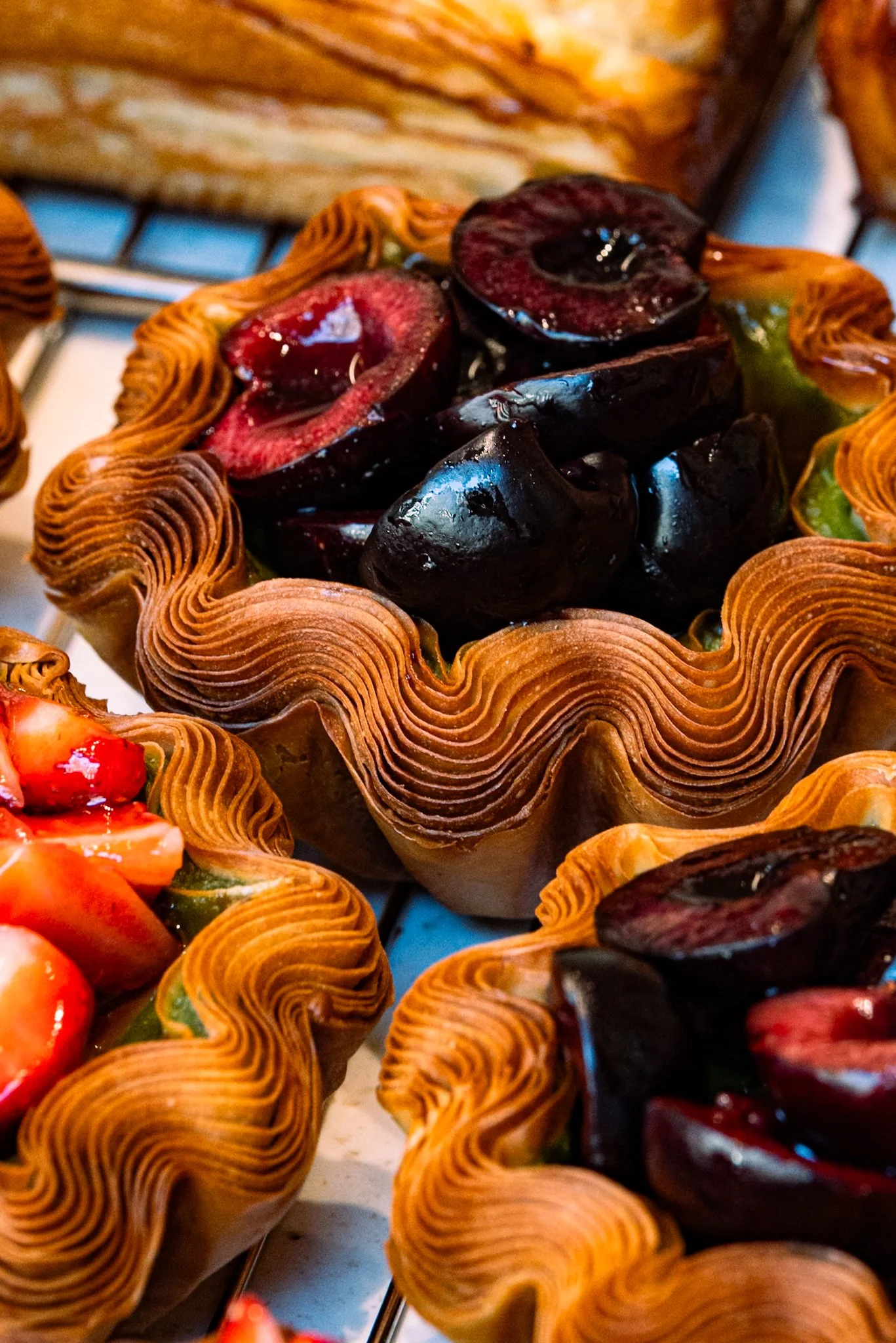 Flan parisienne de fruta