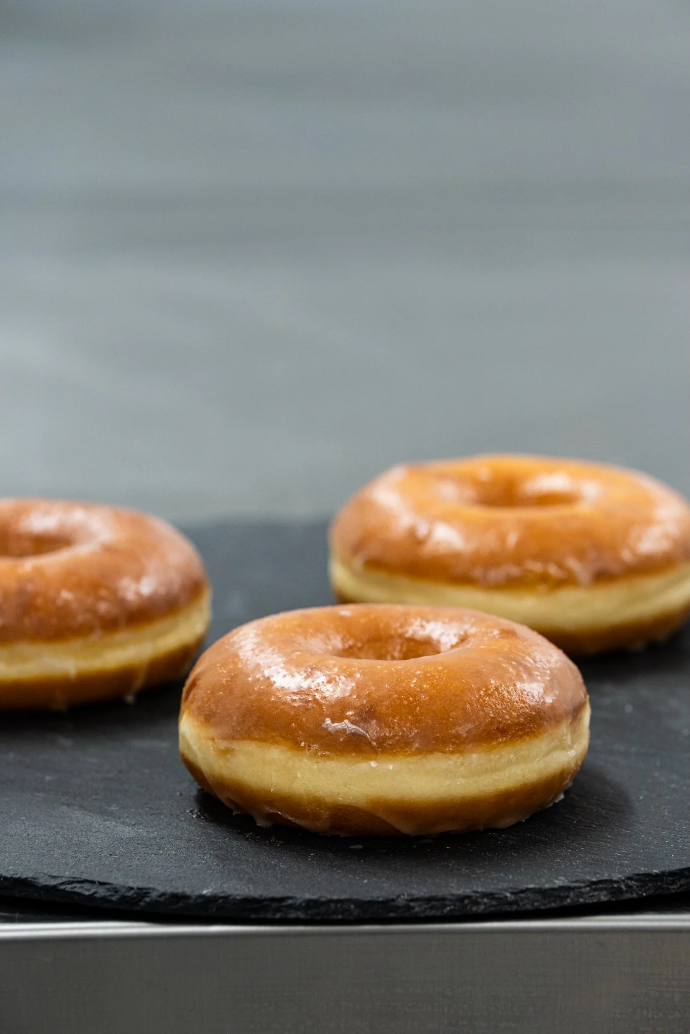 Doughnuts con glasa fina