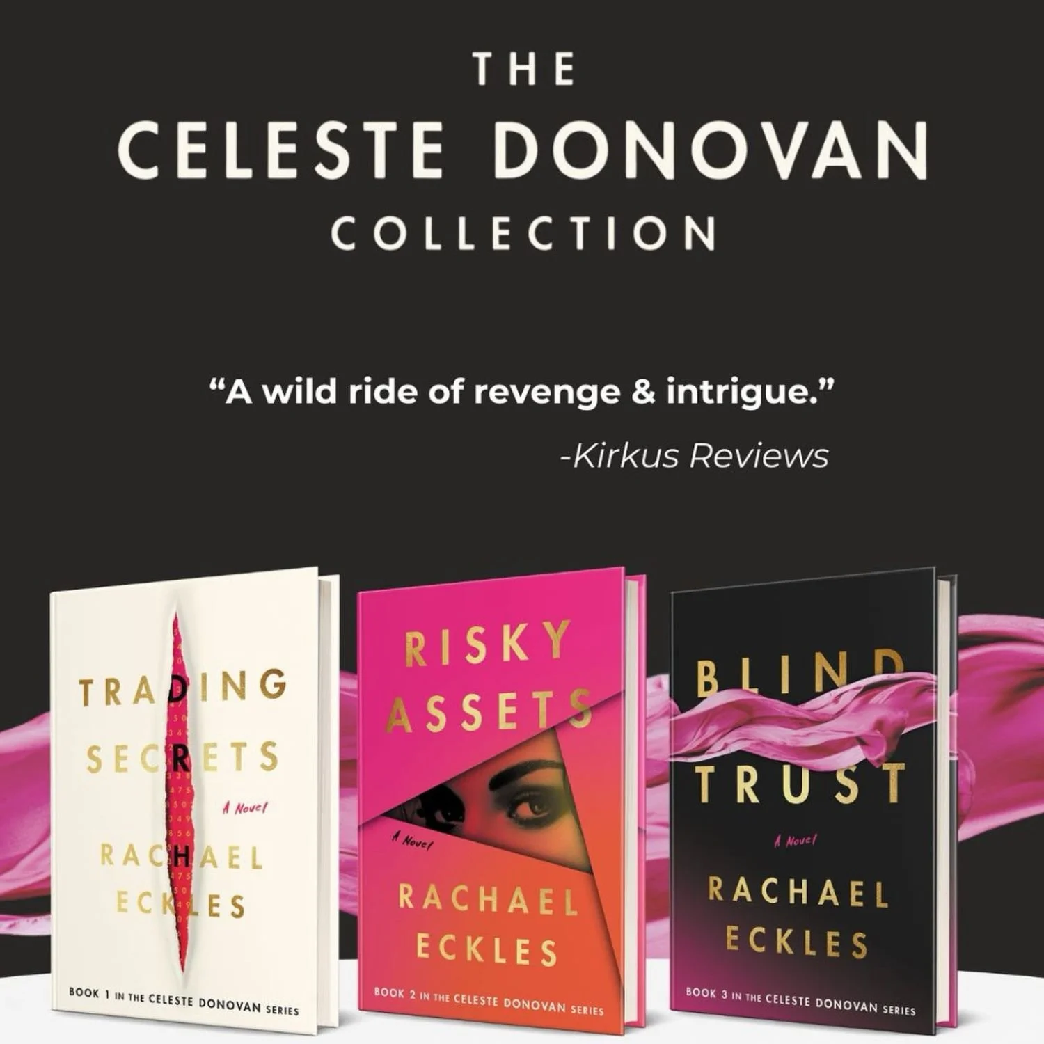 Celeste Donovan Trilogy - Signed Paperbacks