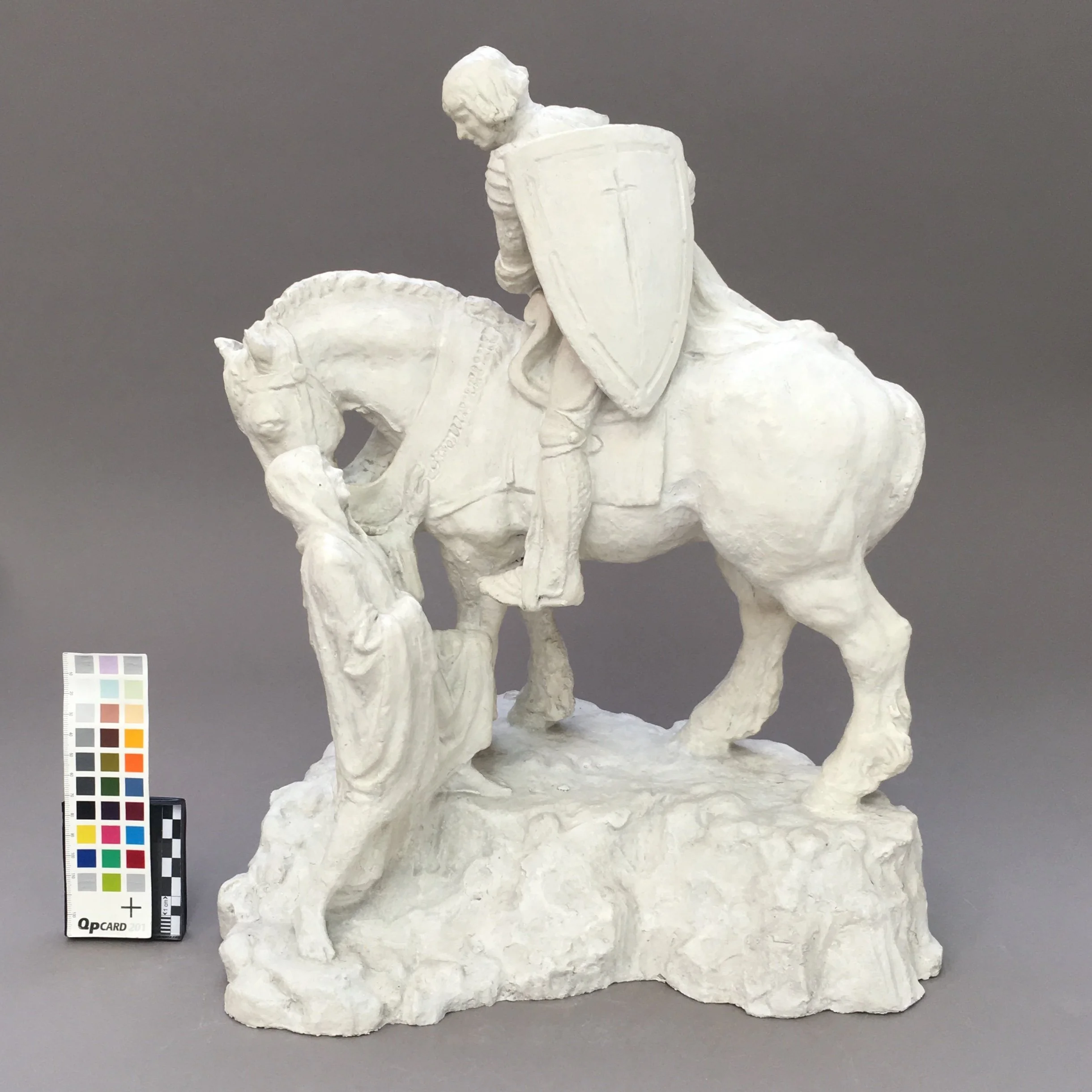 Pity by Helen Joy McKeen, 1932,  Painted plaster