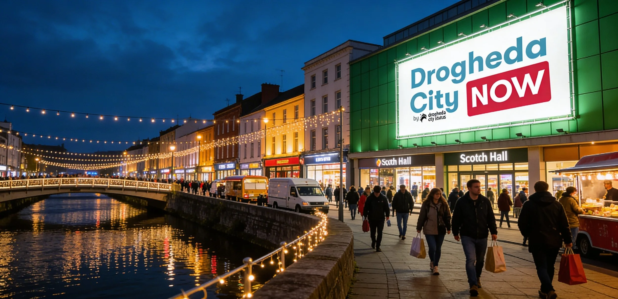 Drogheda city now teams up with local business