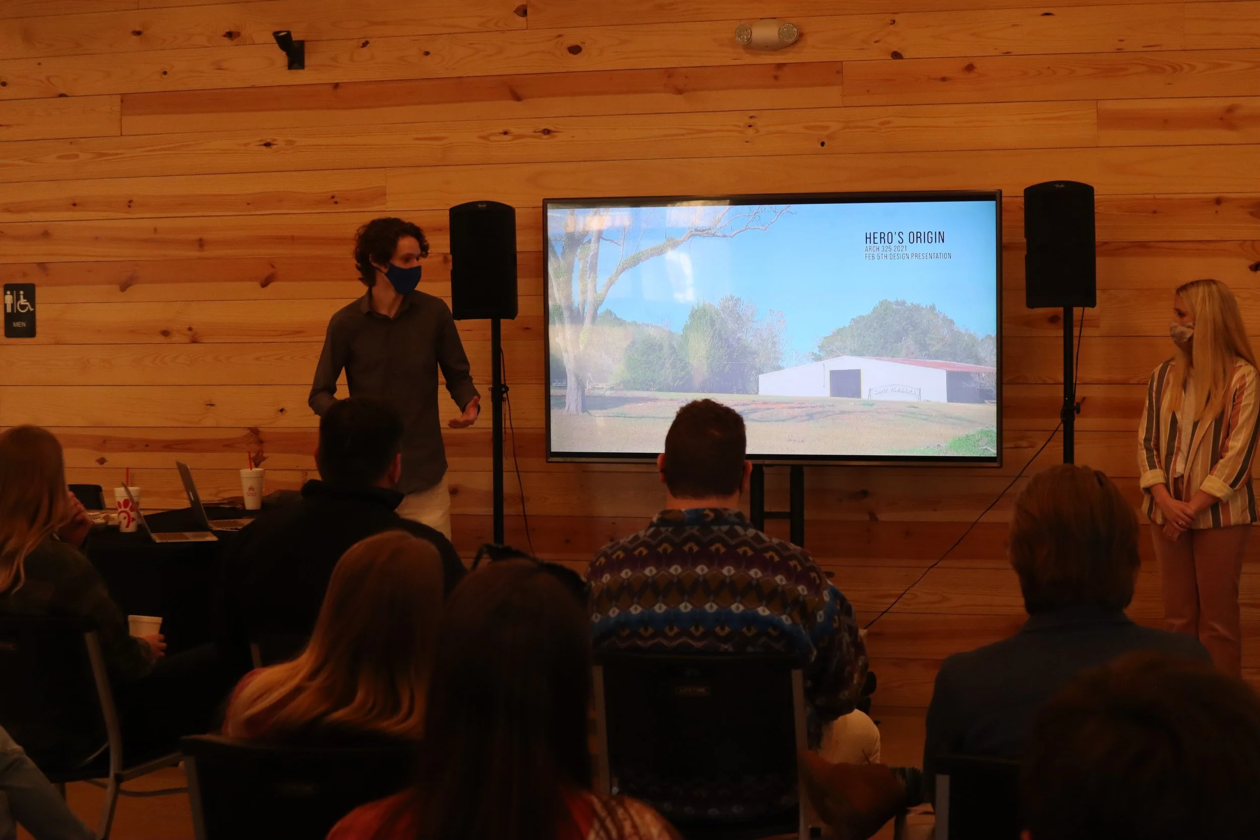 Client Presentation, presented by me