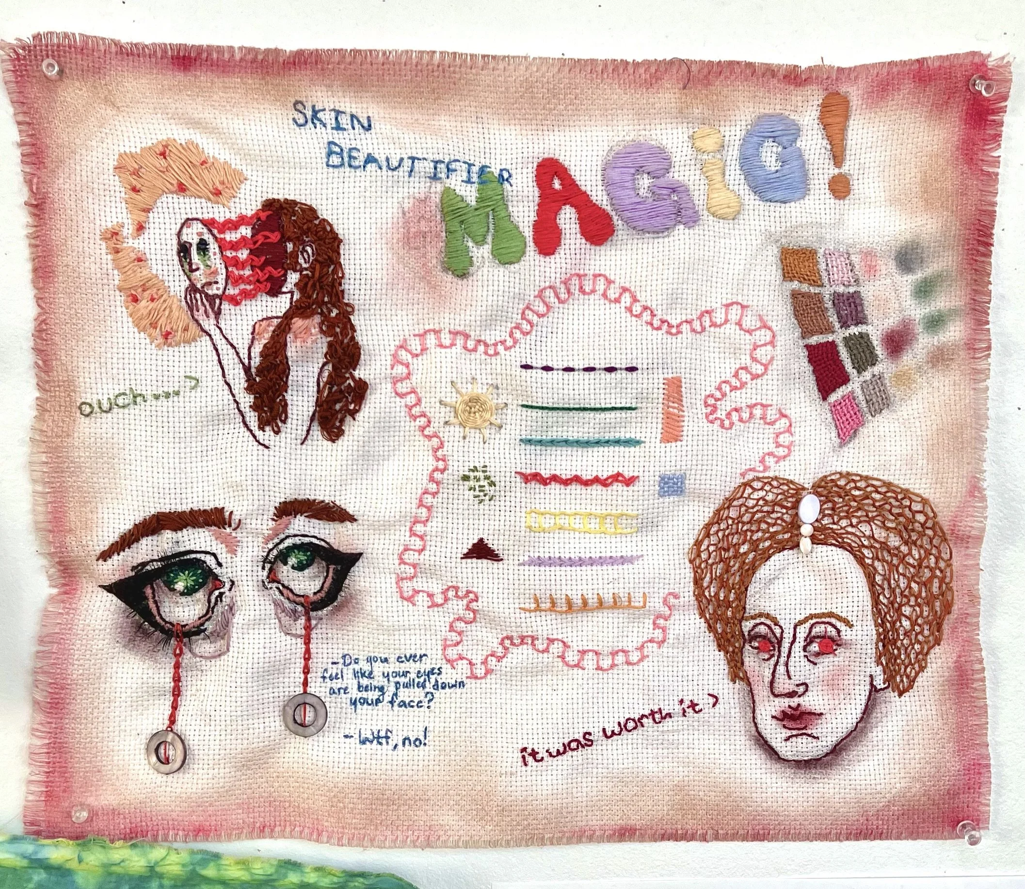 Magic! --- 14"x17" --- embriodery 