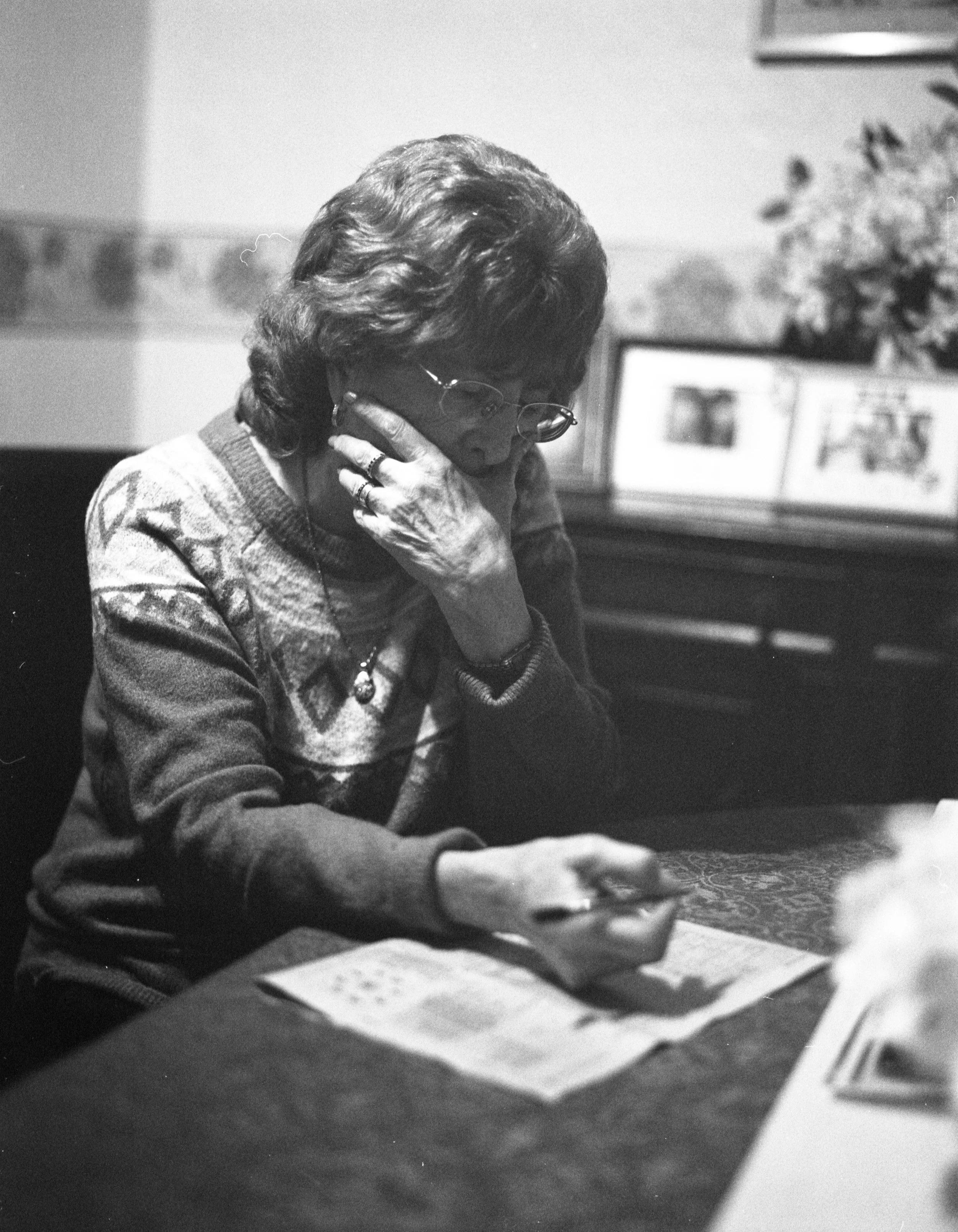 Completing the daily Crossword