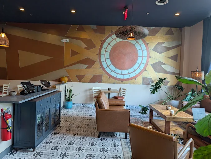 Mosaic - Incredible spot for coffee in the morning or Mediterranean for dinner. The lamb is AMAZING. Say hi to Nick behind the bar!