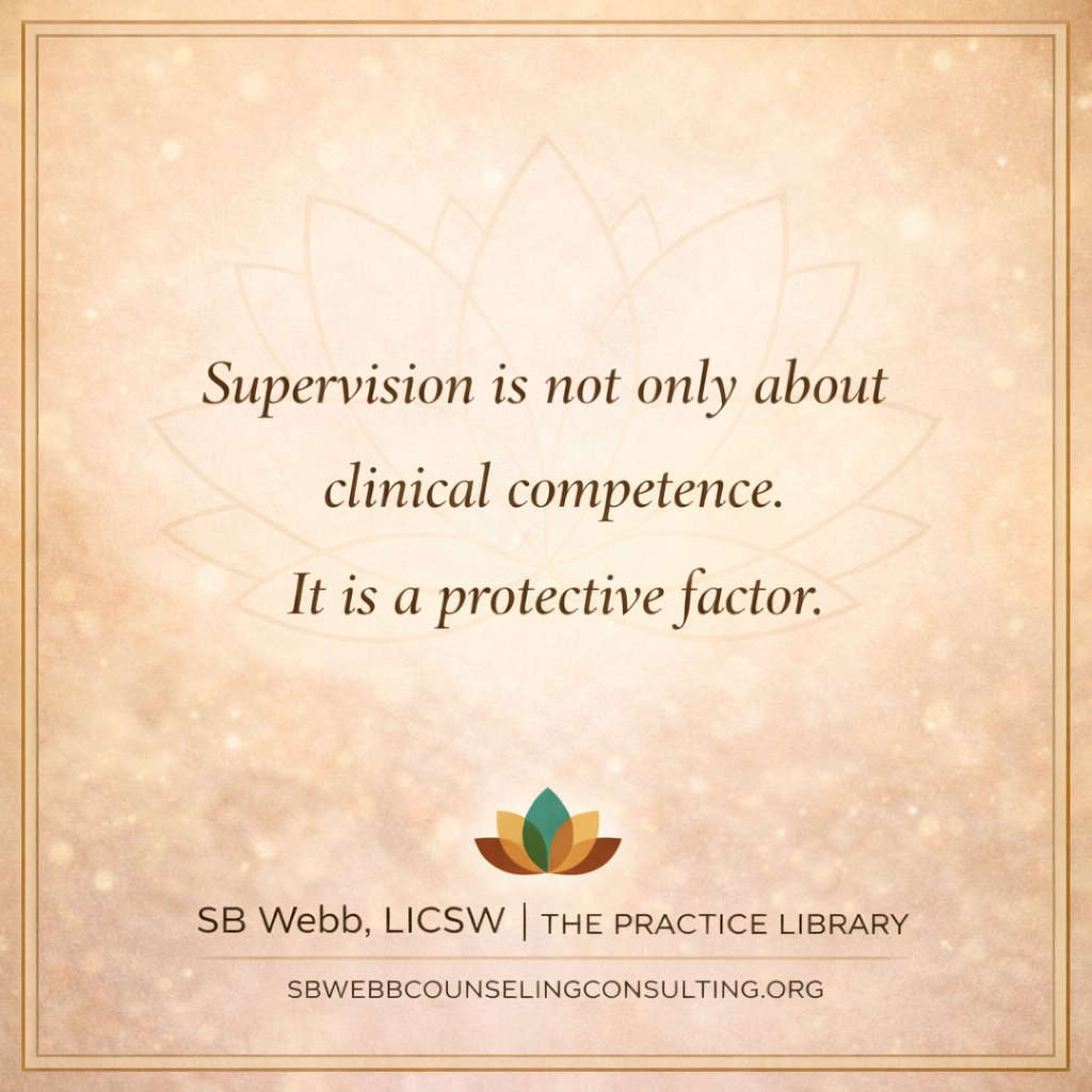 Who Holds the Helpers?