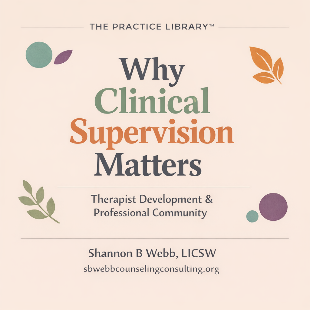 Uplift the Workforce: Why Clinical Supervision Is More Than Oversight