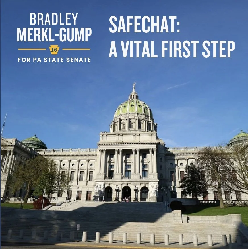 Bradley Merkl-Gump Applauds State Senate Passage of SAFECHAT Act to Protect Pennsylvania’s Youth