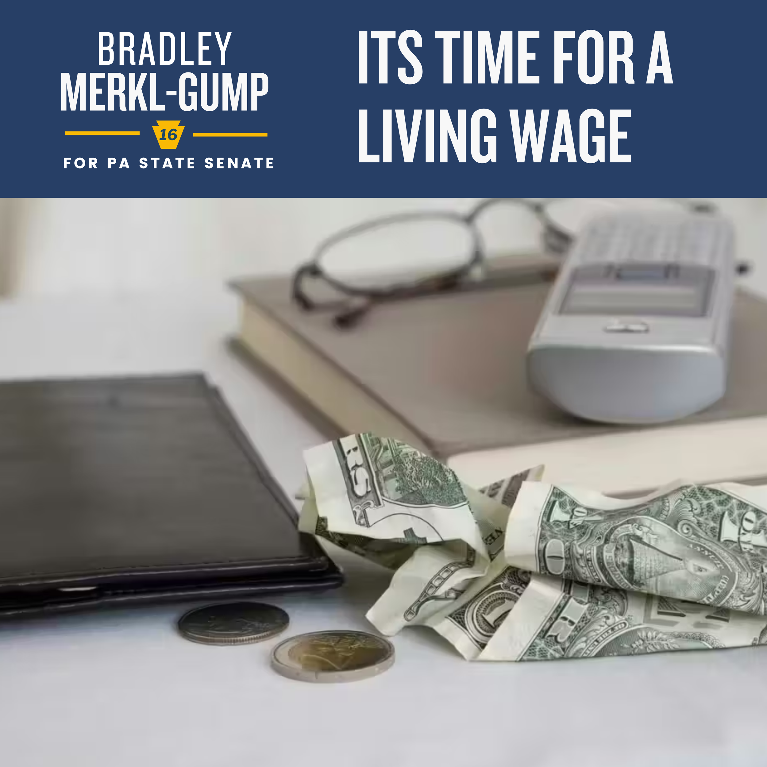 Merkl-Gump Commends State House on $15 Minimum Wage Vote, Calls on Republican State Senate to Stop Blocking Progress