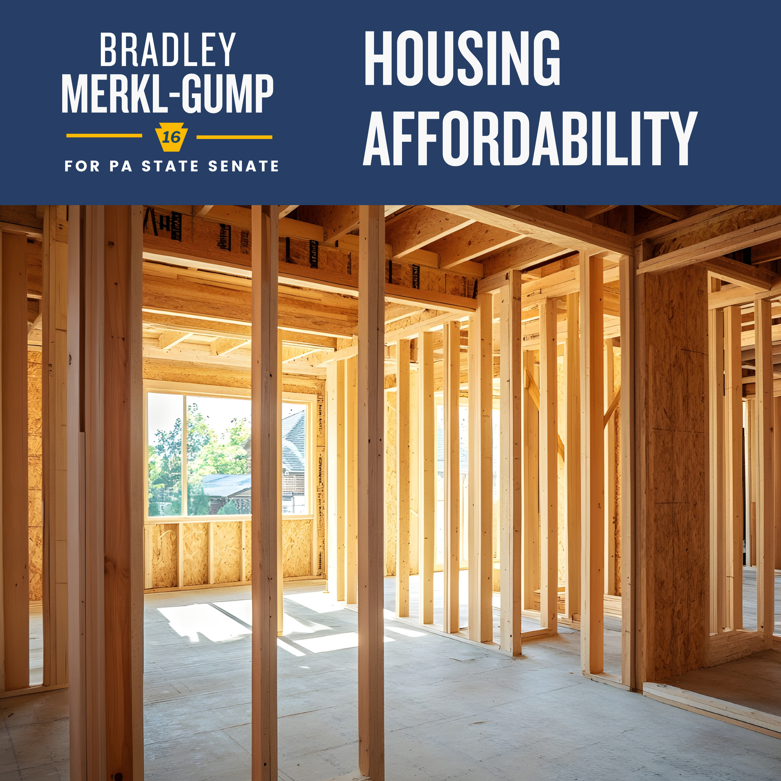 Merkl-Gump Campaign Unveils Housing Affordability Plan for the Lehigh Valley &amp; Bucks County