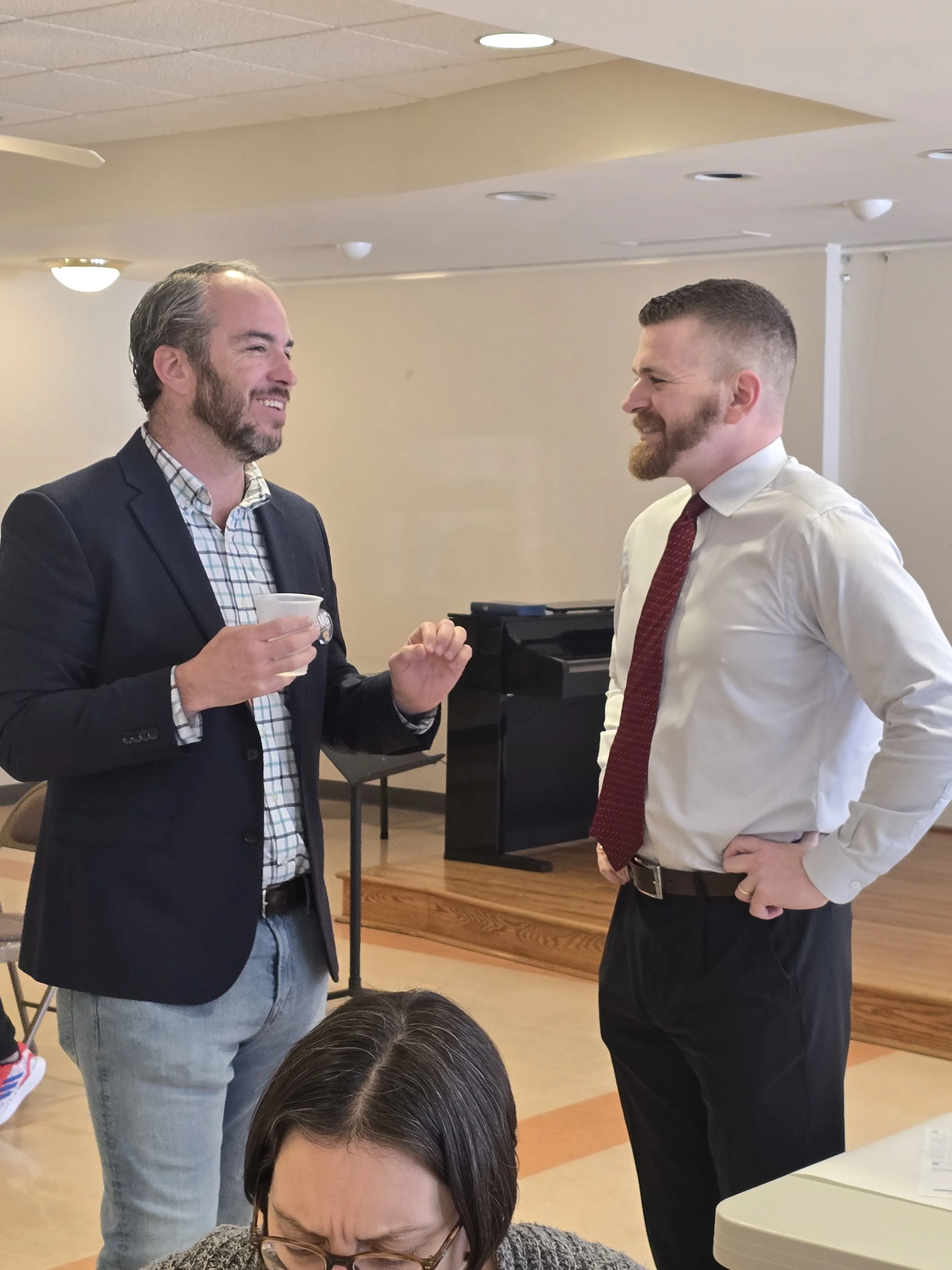 Pennsylvania senate candidate Bradley Merkl-Gump. Democrat for District 16.