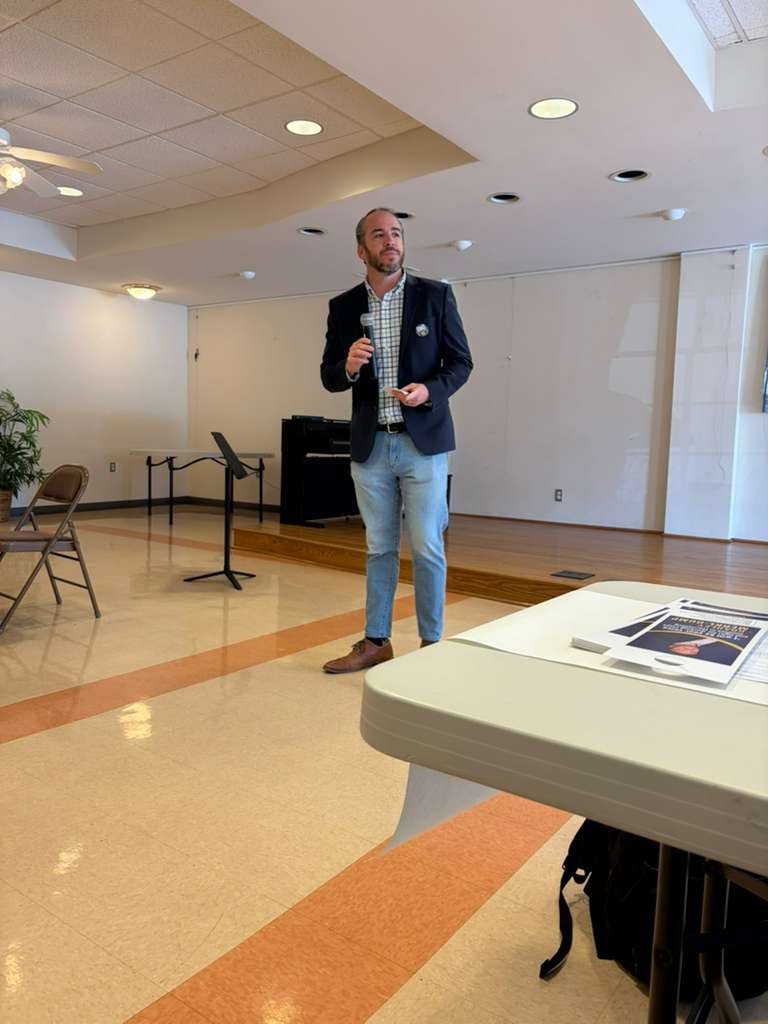 Pennsylvania senate candidate Bradley Merkl-Gump.