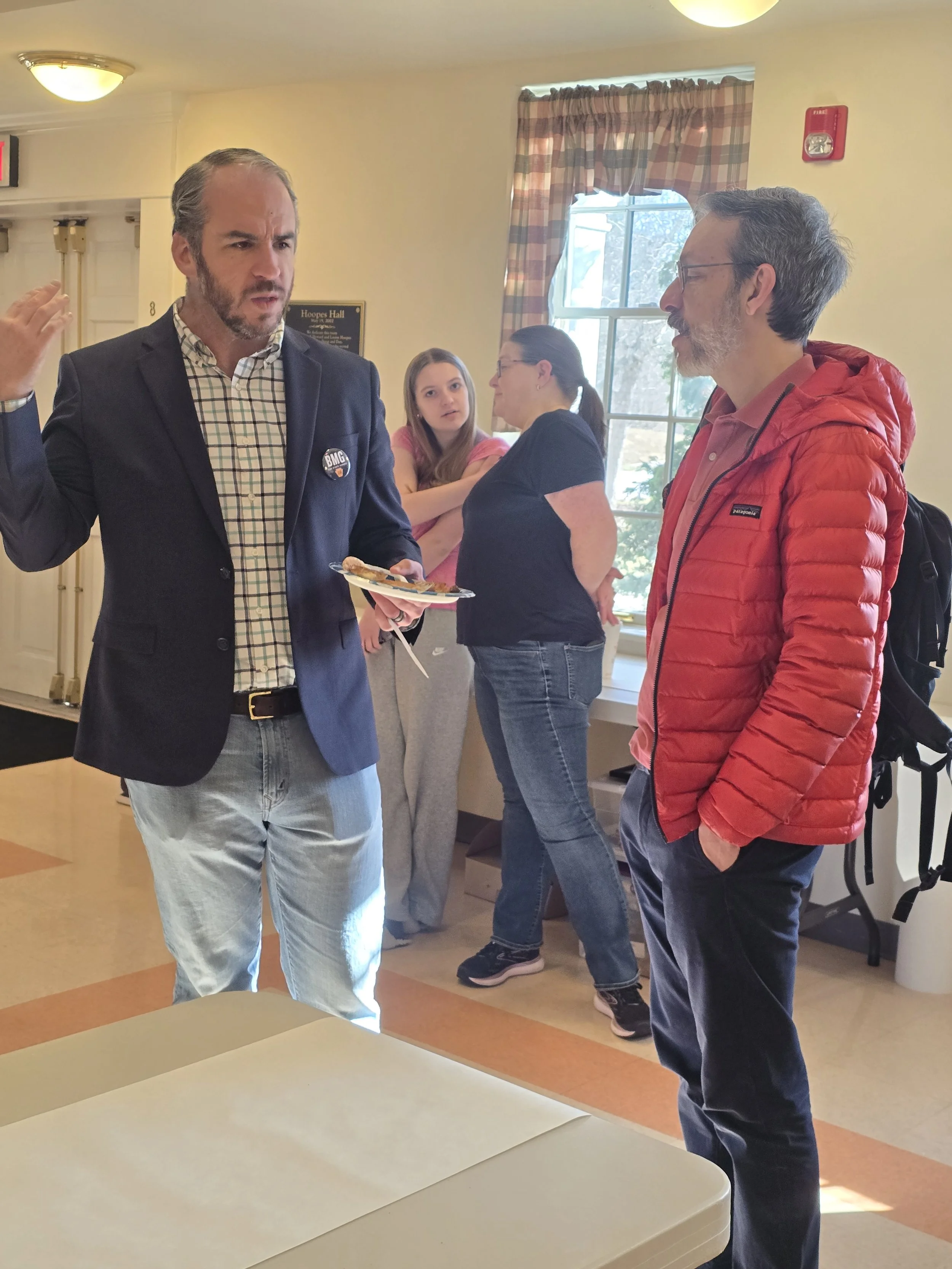 Pennsylvania senate candidate Bradley Merkl-Gump. Democrat for District 16.