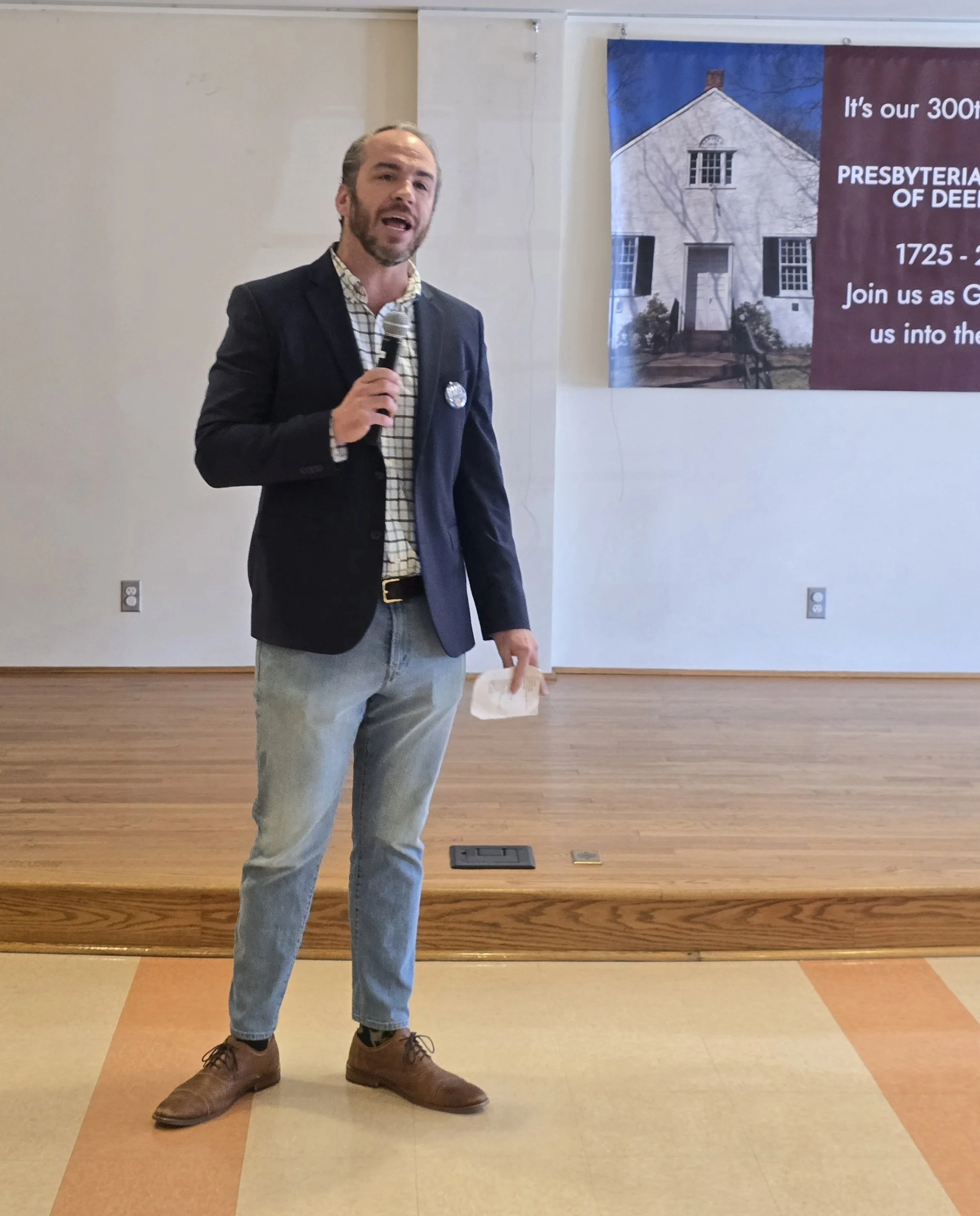 Pennsylvania senate candidate Bradley Merkl-Gump.