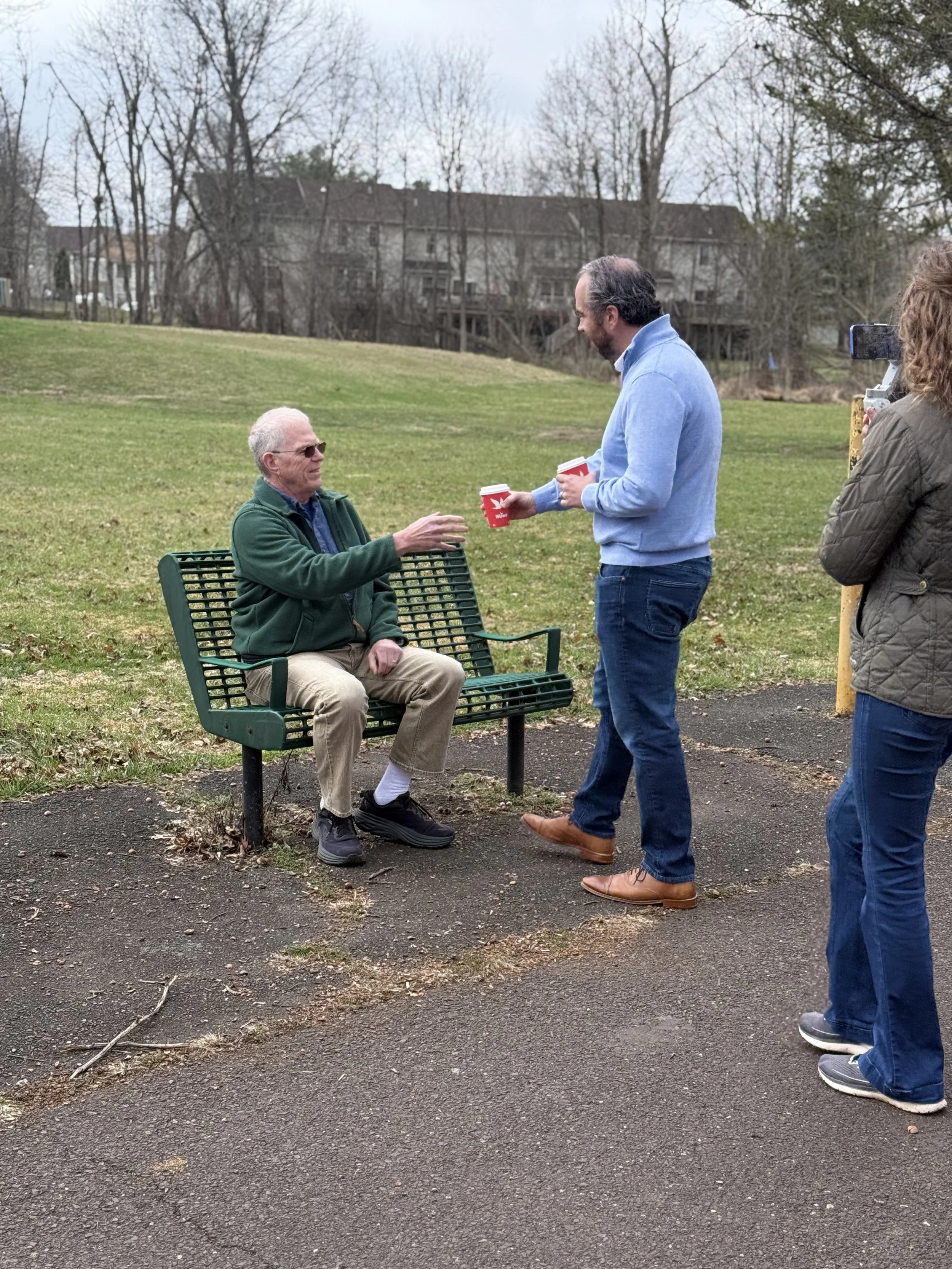 Pennsylvania senate candidate Bradley Merkl-Gump, Democrat for District 16.