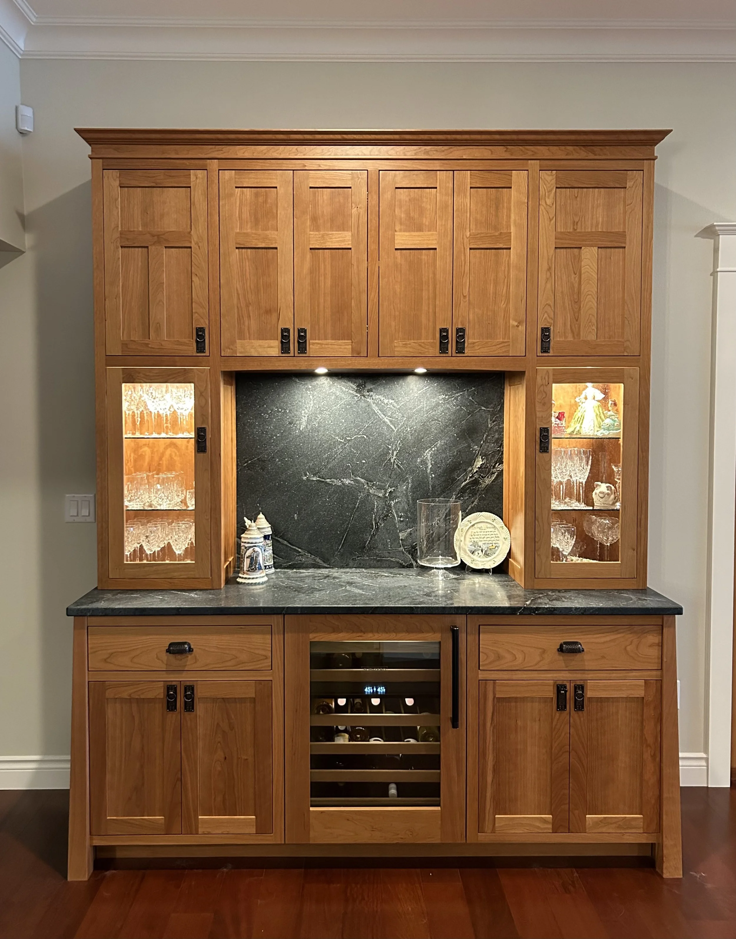 Cherry Dry Bar by Bird's Nest Design and Carpenter Ant LLC