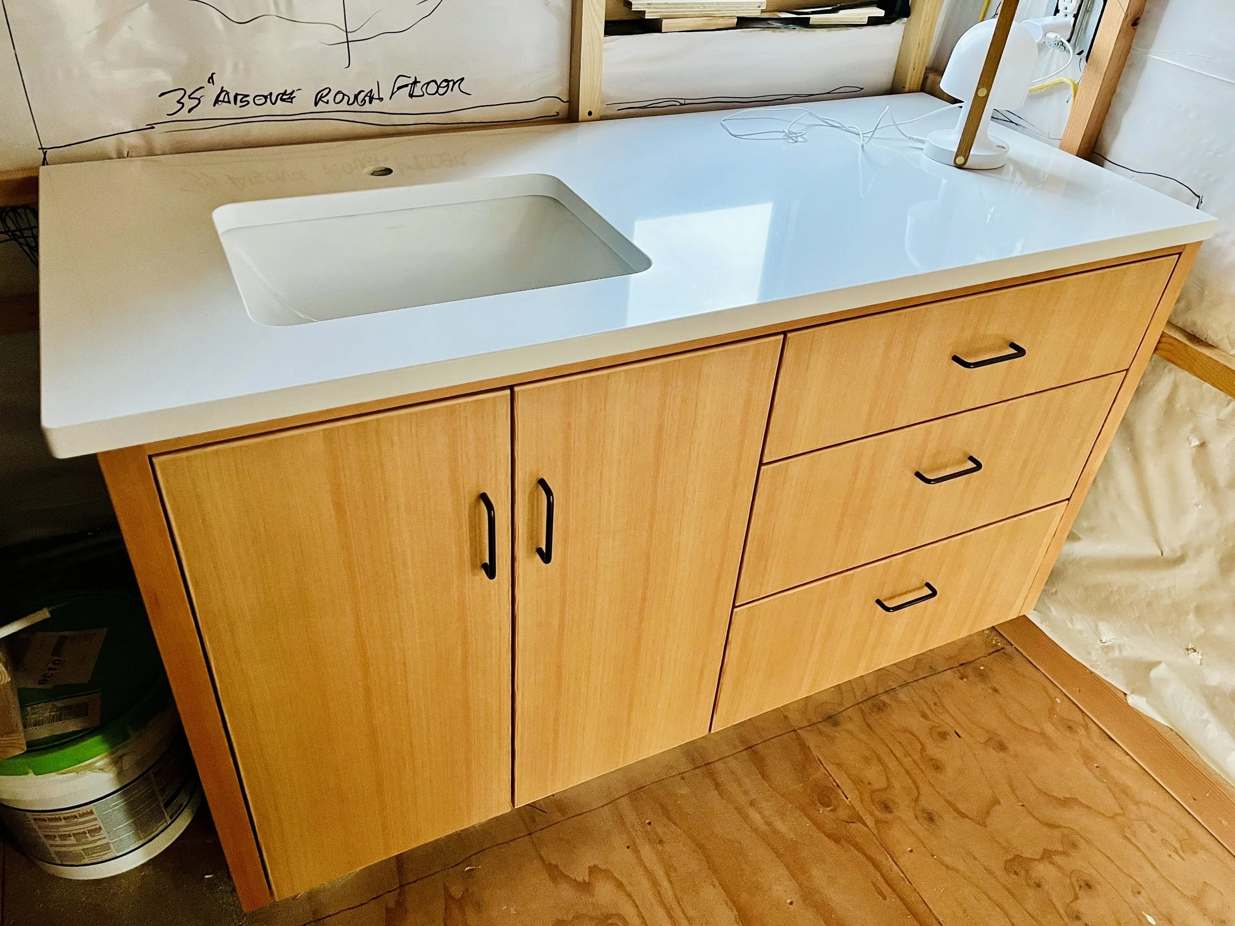 Fir Vanity by Willow Woodcraft