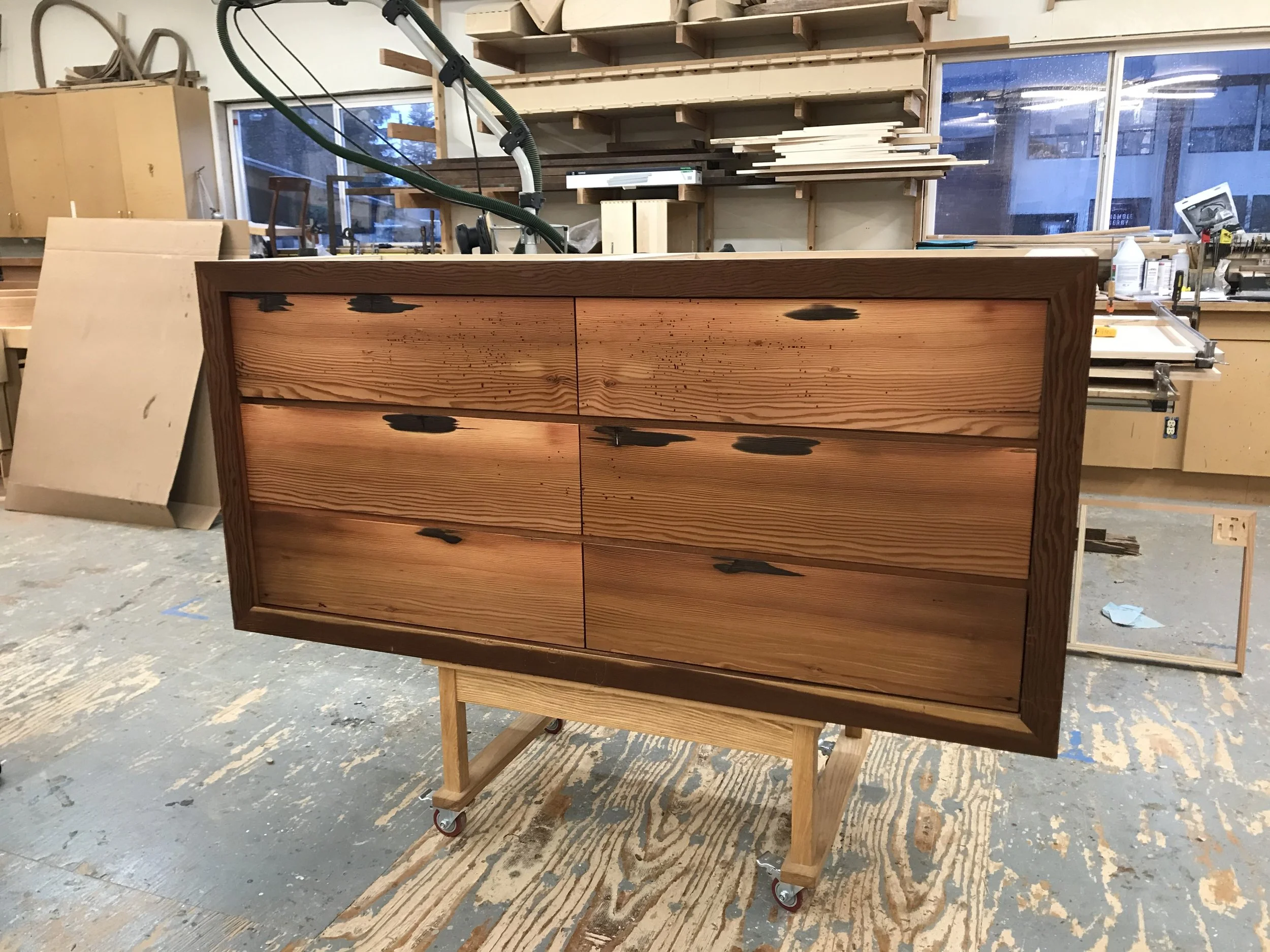 Reclaimed-fir Vanity by Carpenter Ant LLC