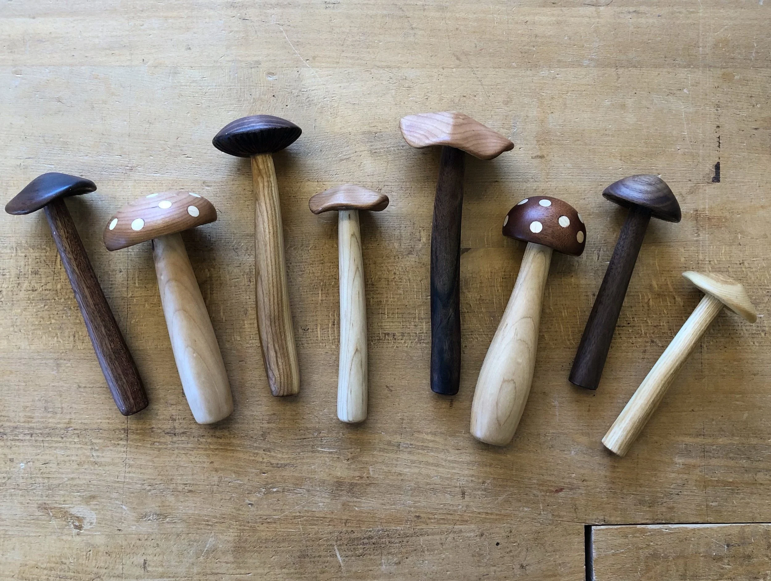 Mushroom Tap Handles for Otherlands Beer by Bird's Nest Design