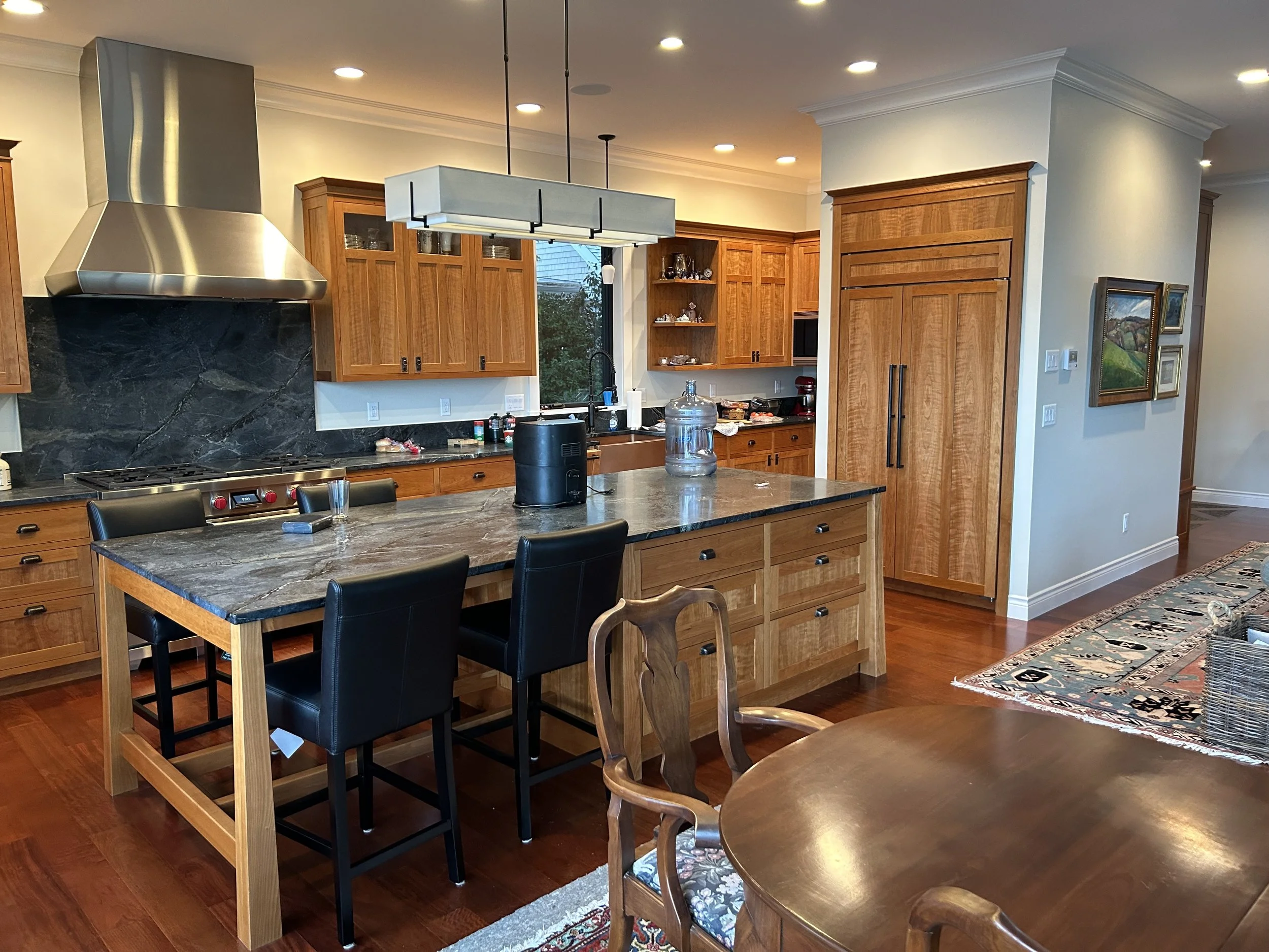 Cherry Kitchen by Bird's Nest Design and Carpenter Ant LLC