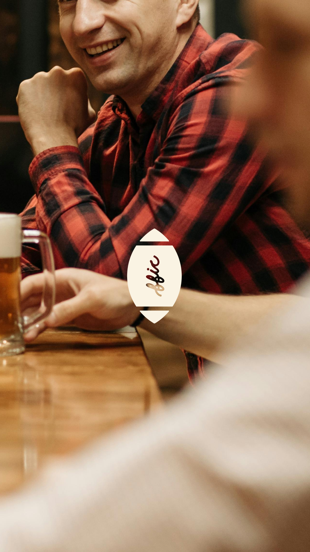 Final Fantasy in Context brand identity — horizontal logo design for fantasy football podcast