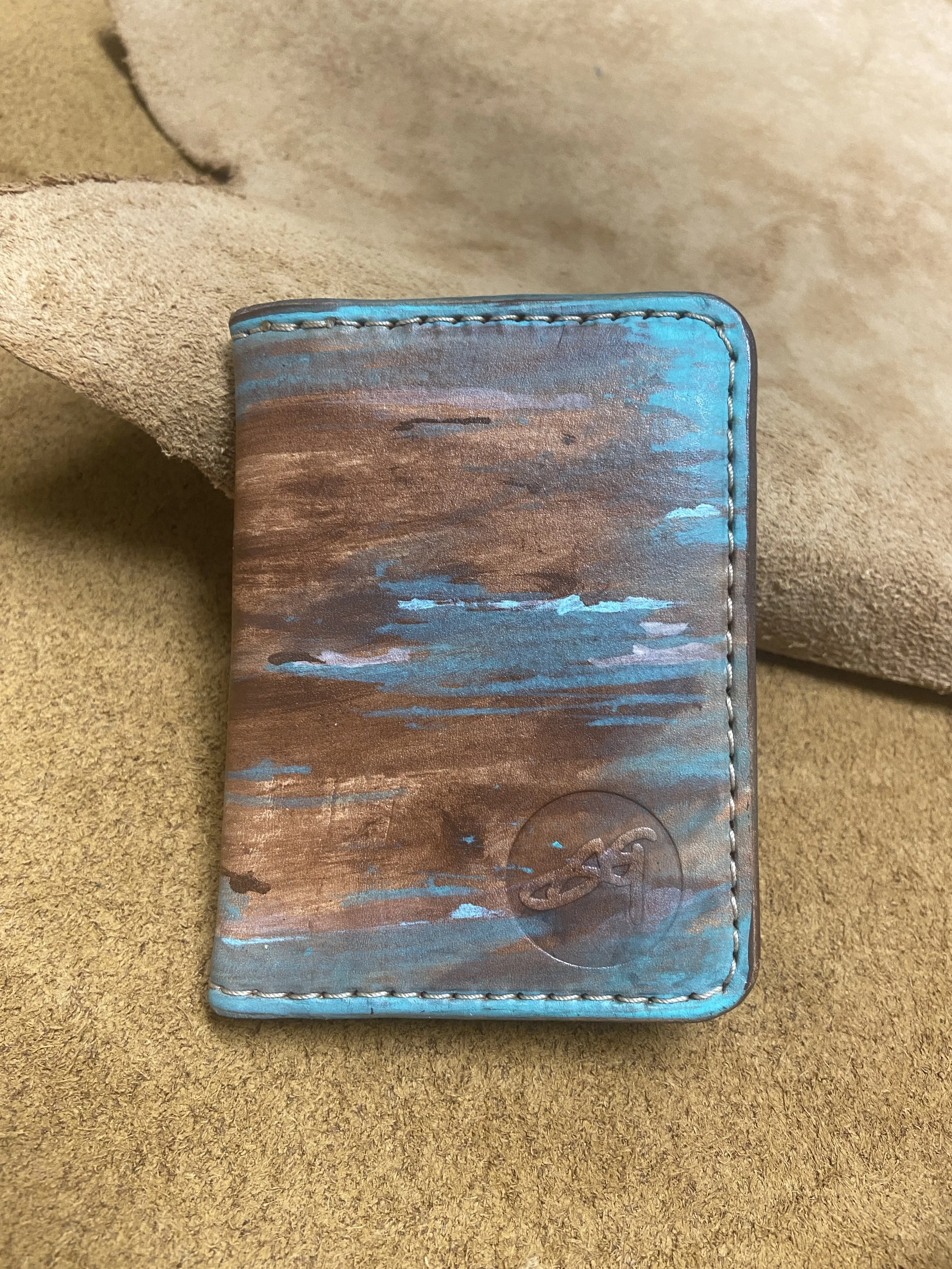 The "Hot Rod" Patina Wallet