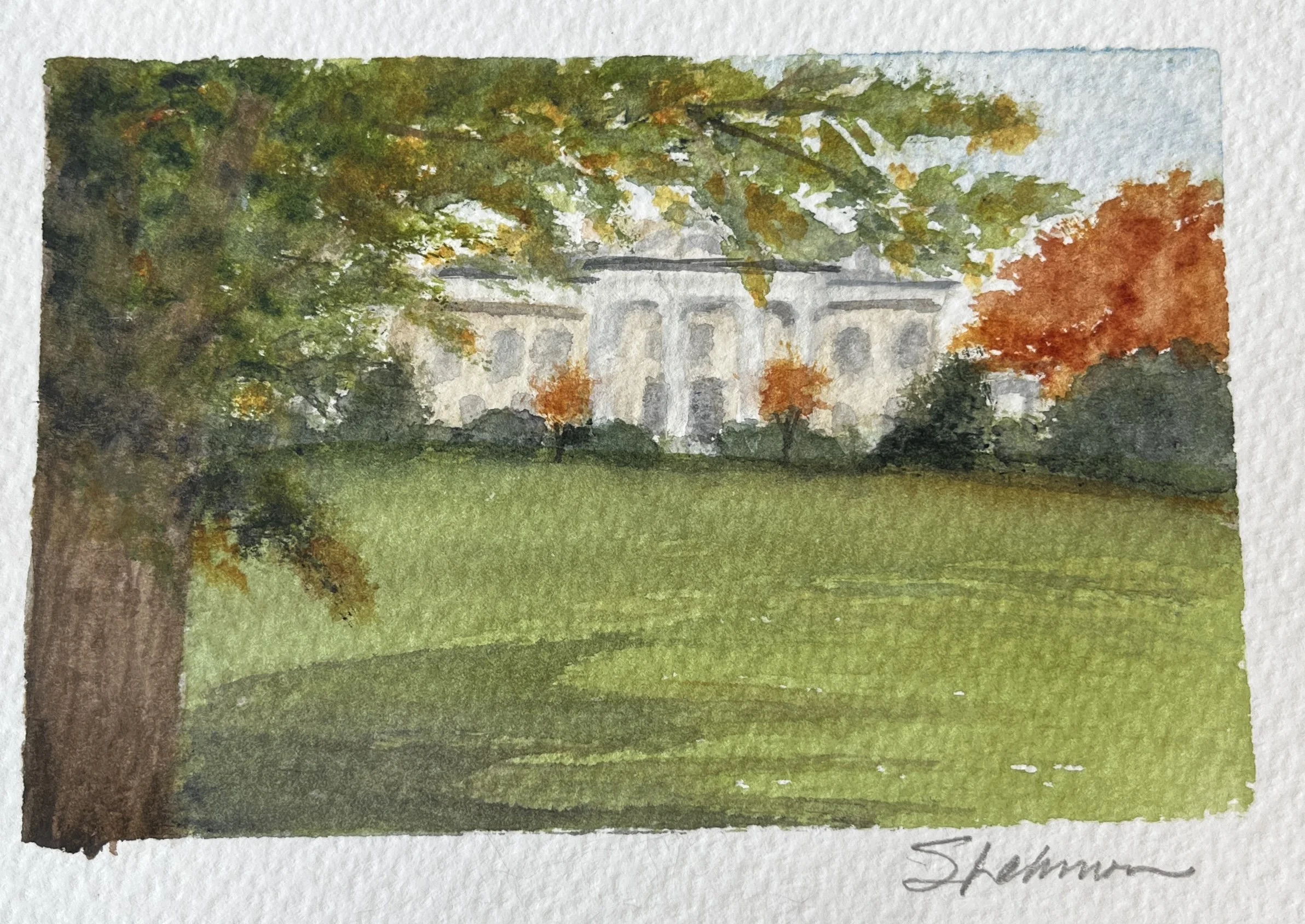Oakwood Landmark Series No. 6: Hawthorn Hill in Autumn