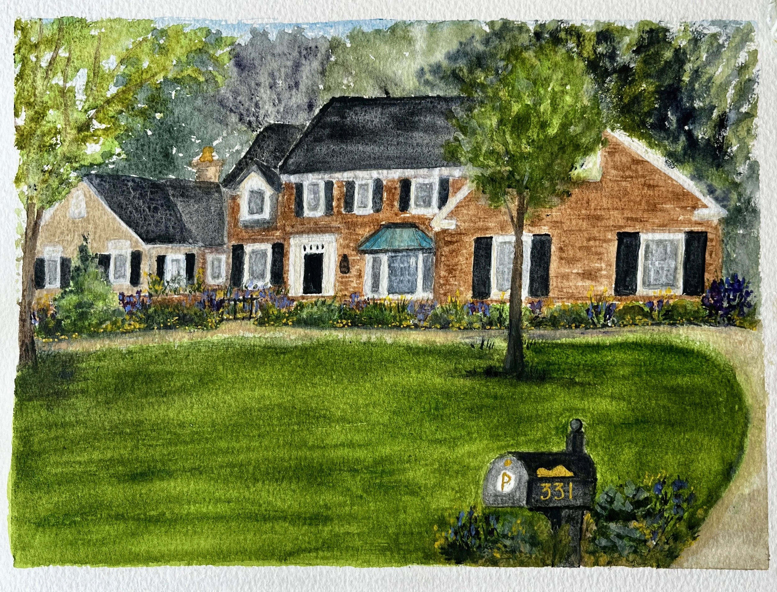 Commissioned piece. SOLD