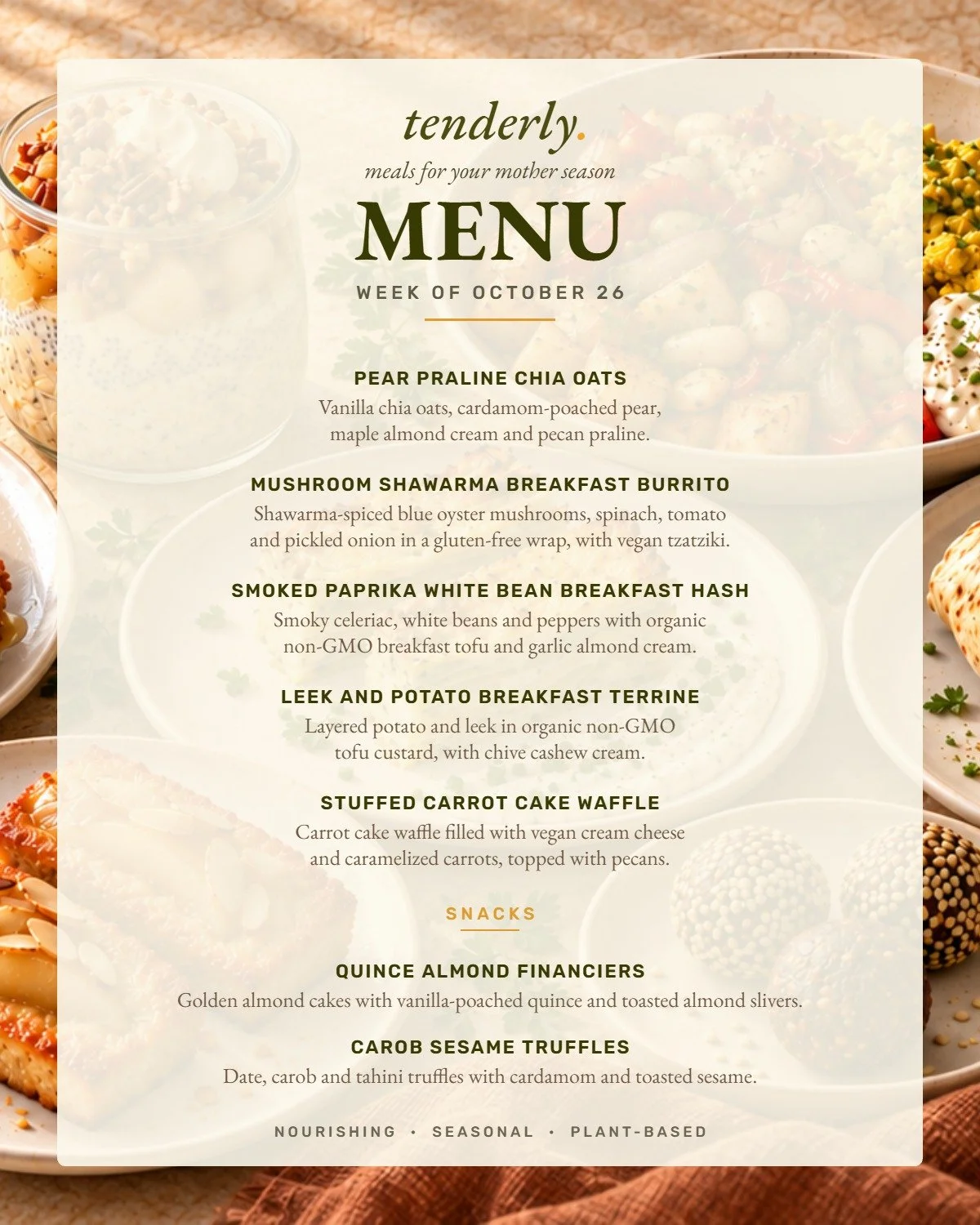 Weekly Menu