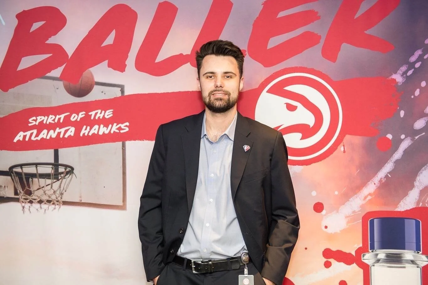 Alumnus takes flight with the Atlanta Hawks