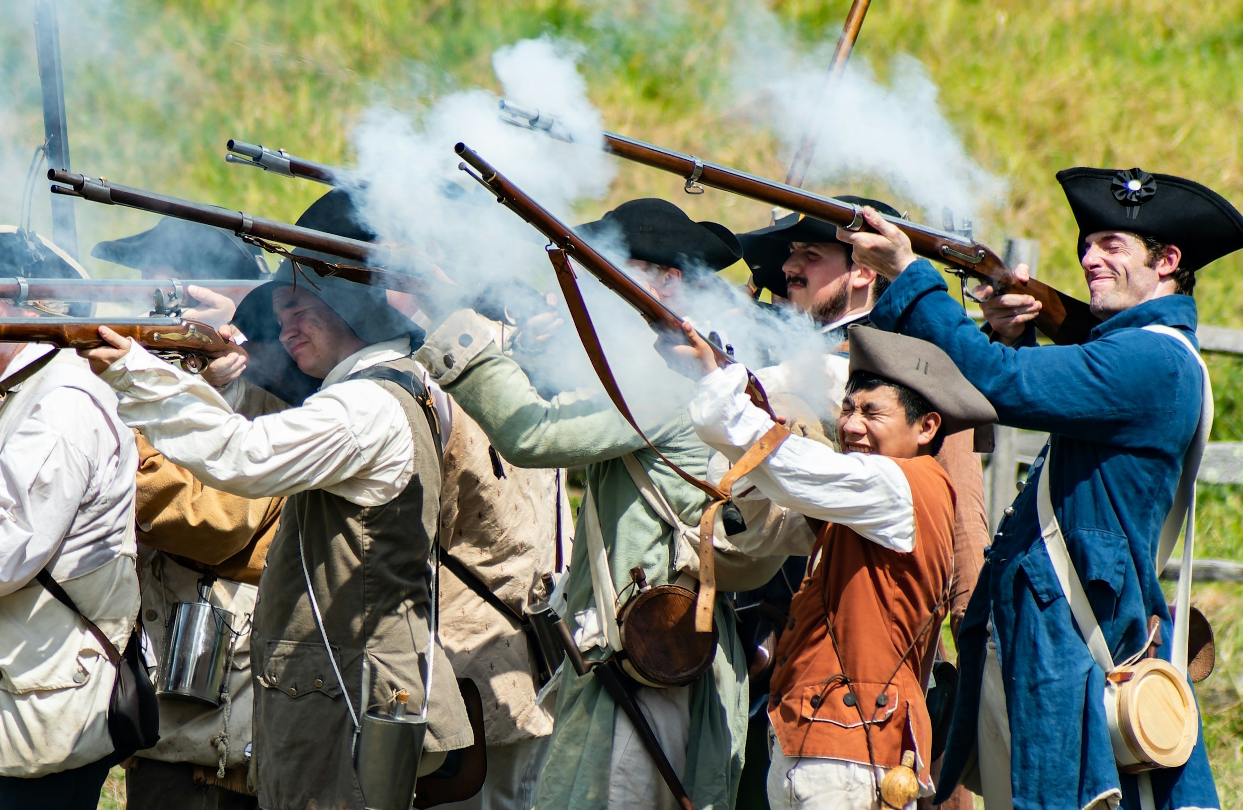 Revolutionary War Living History Display