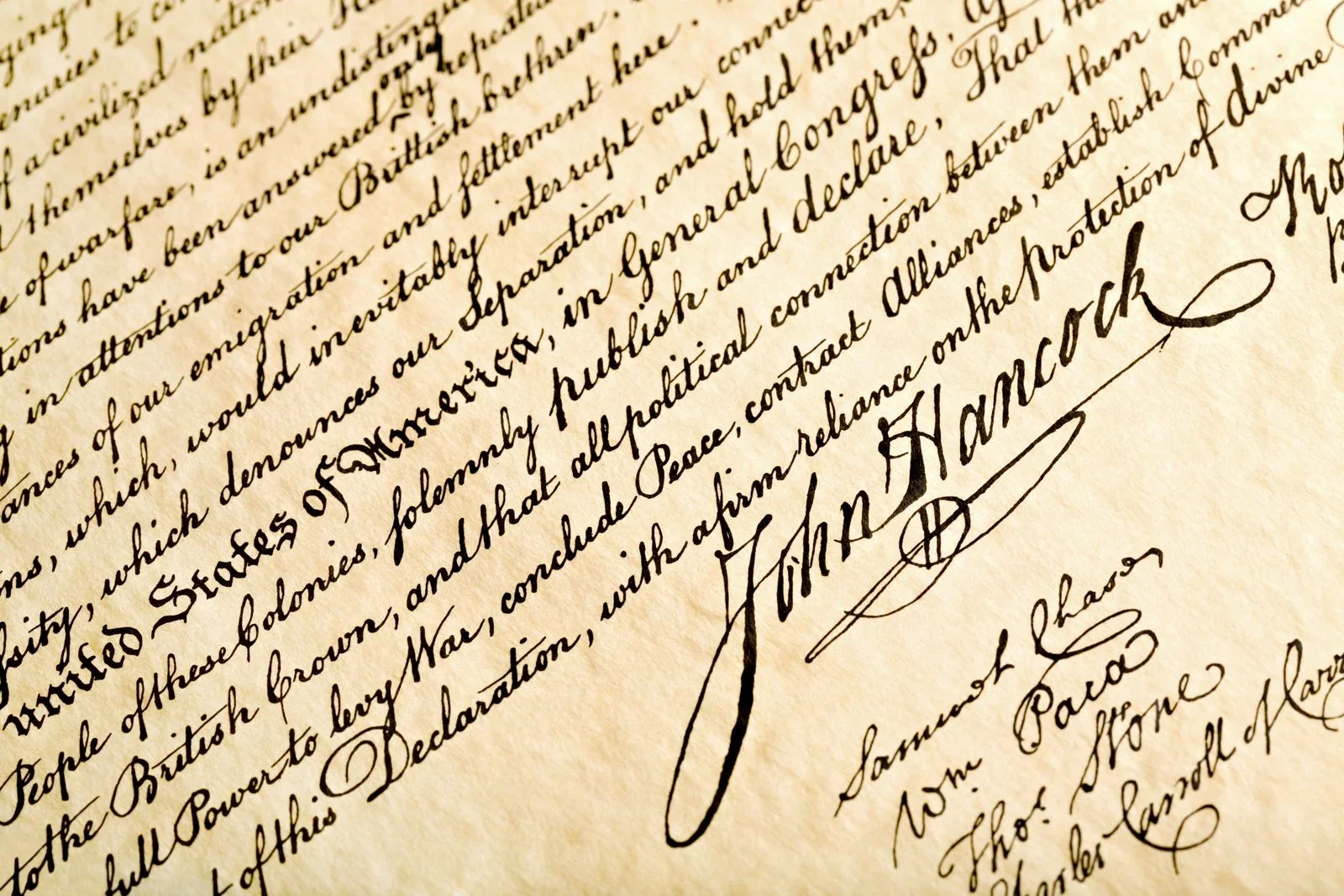 Reading of The Declaration of Independence