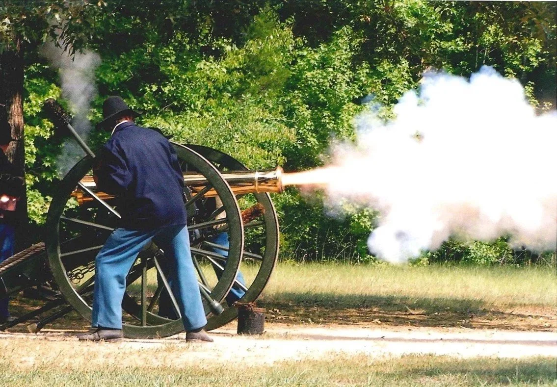 Civil War Cannon Fire
