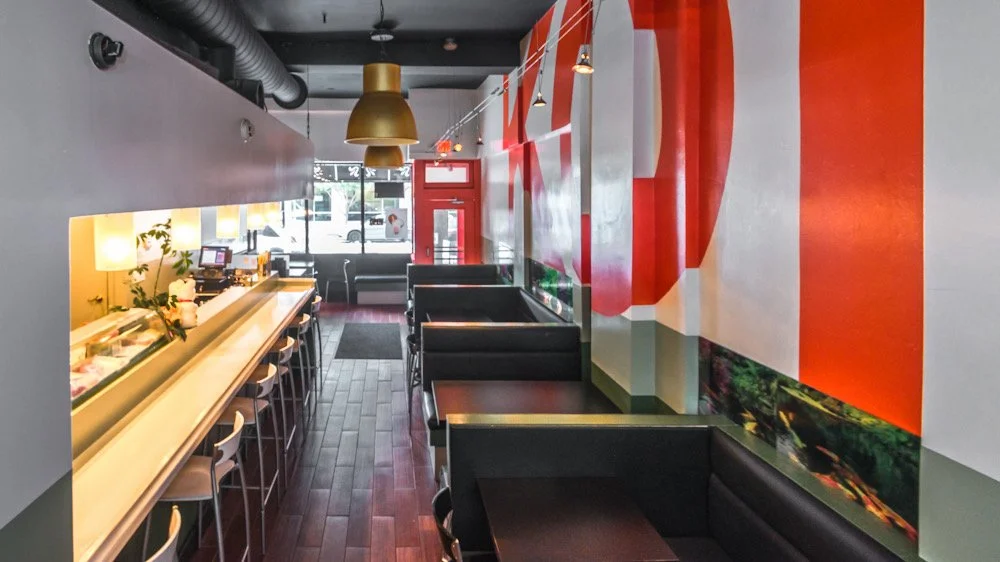 Inside of Sushi Koi Restaurant