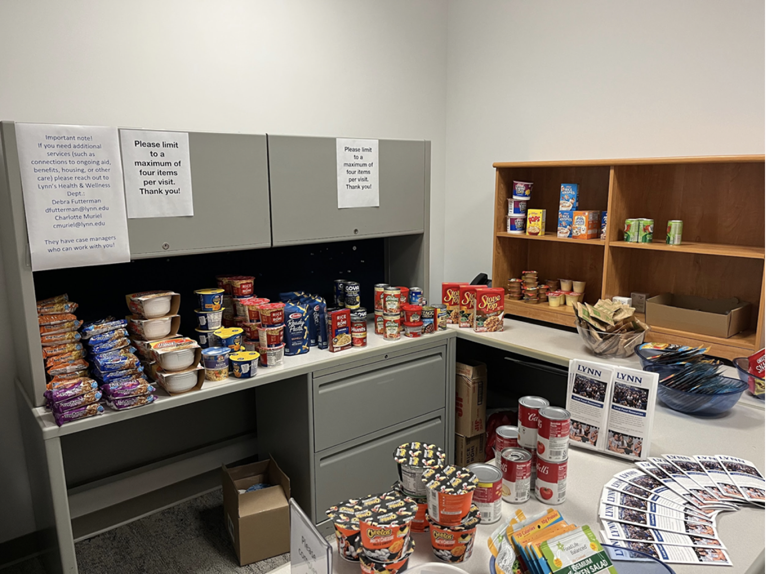 The Lynn Library’s Food Closet