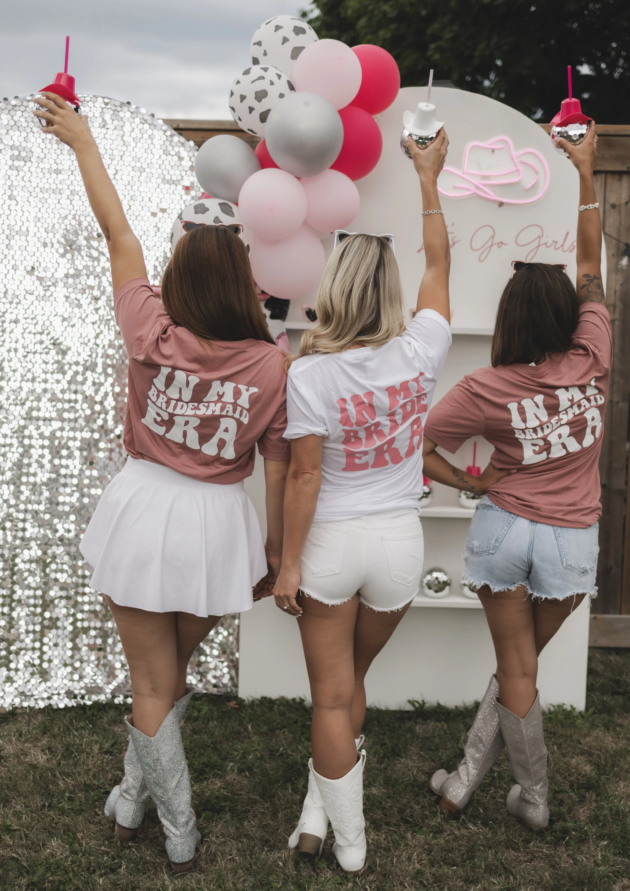 Disco Cowgirl Bach Wall