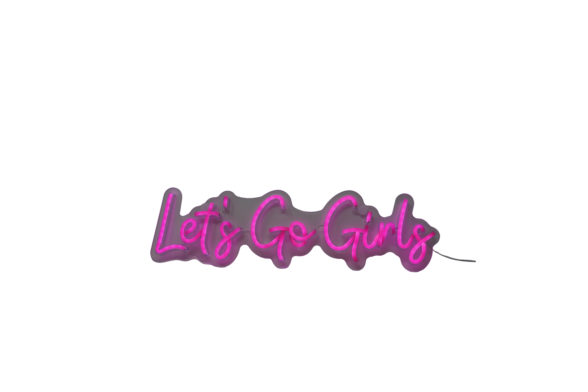 Let's Go Girls Neon Sign