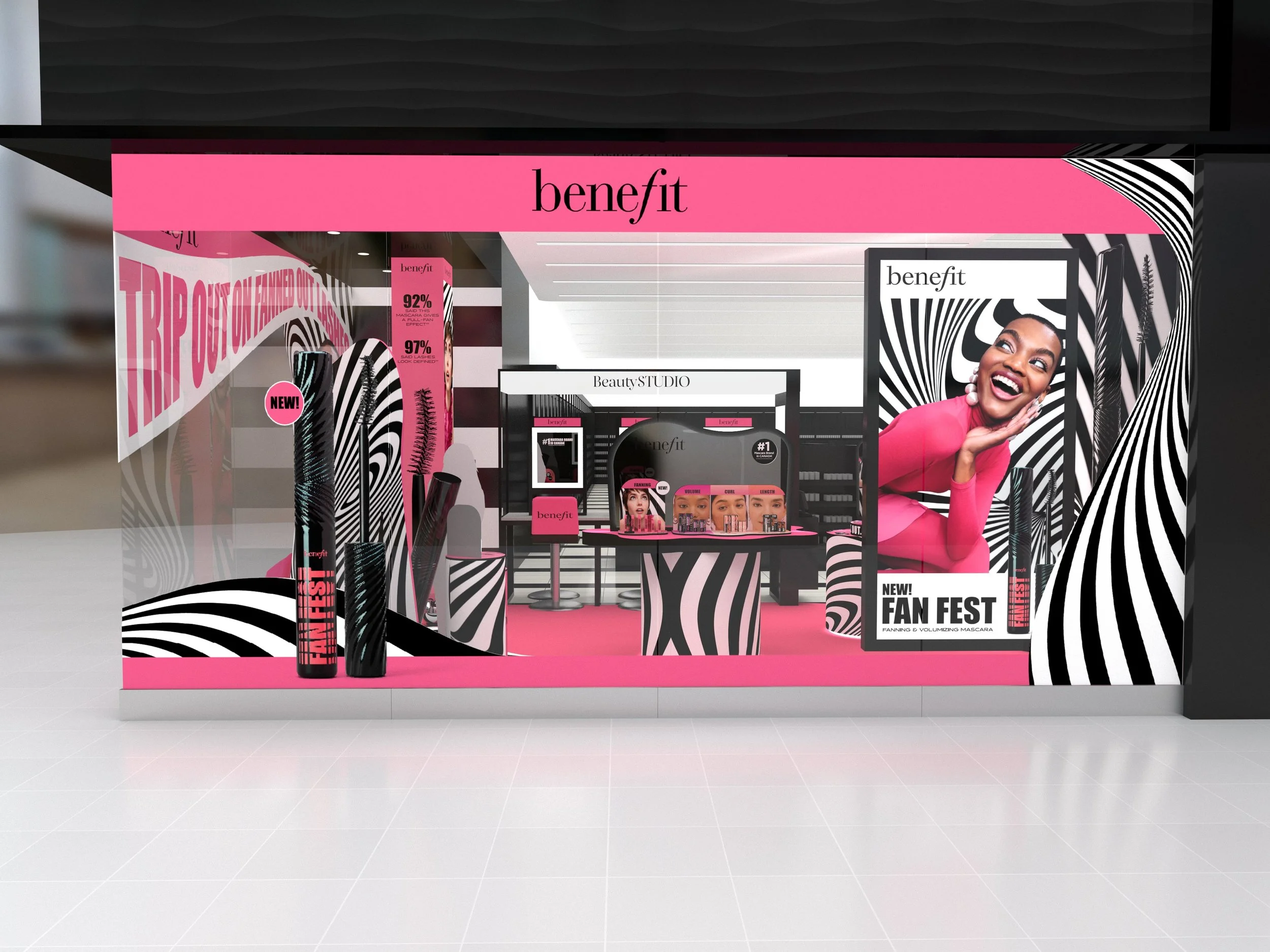 Pop-up: Benefit Fan Fest at Sephora Canada
